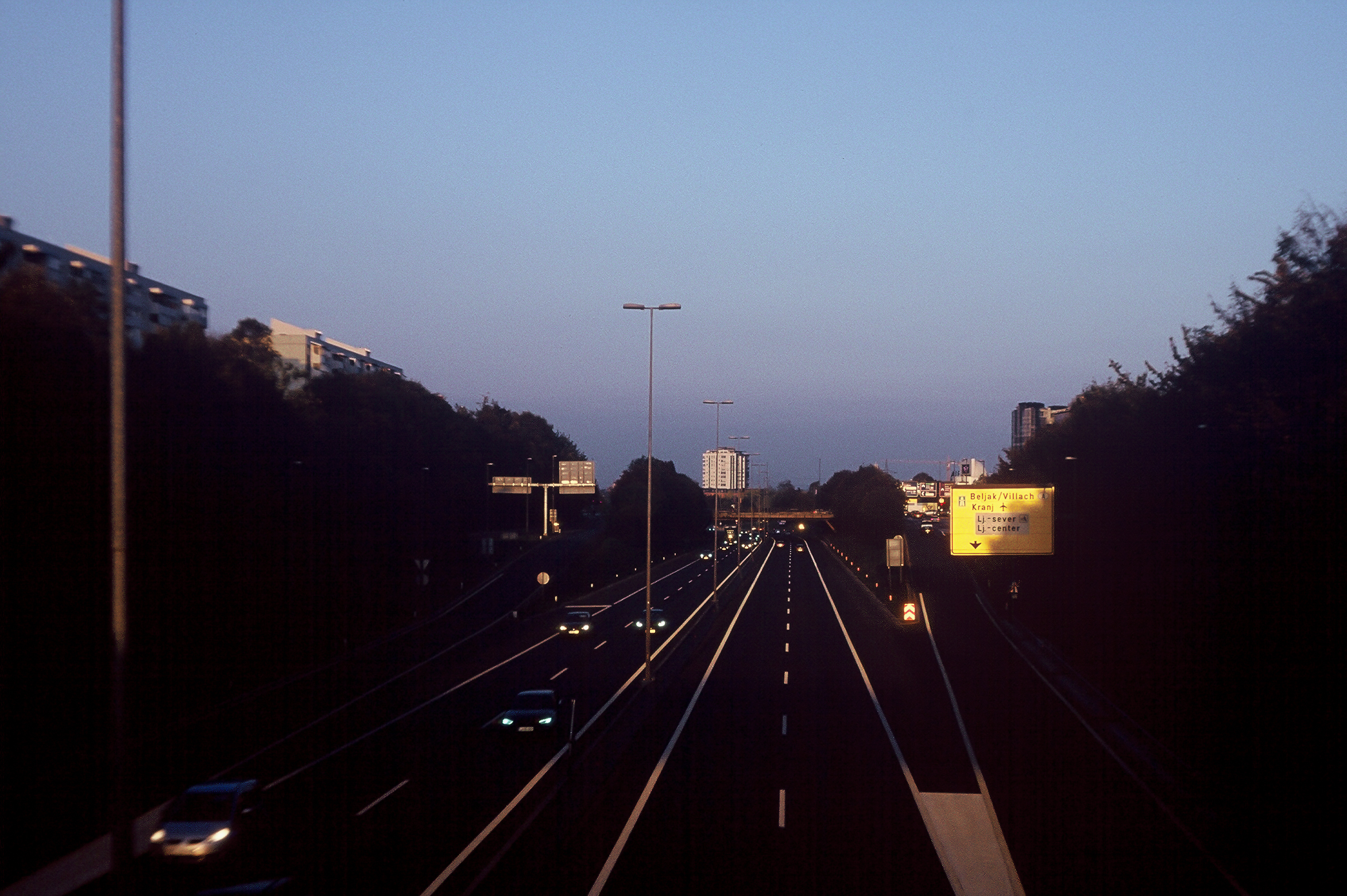 Obvoznica pri Dravljah / the beltway near Dravlje, Ljubljana