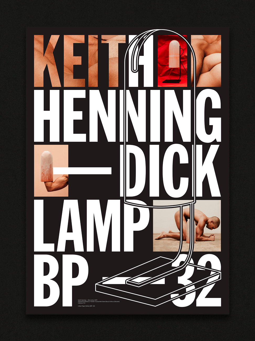 Keith Henning - Dick Lamp Poster