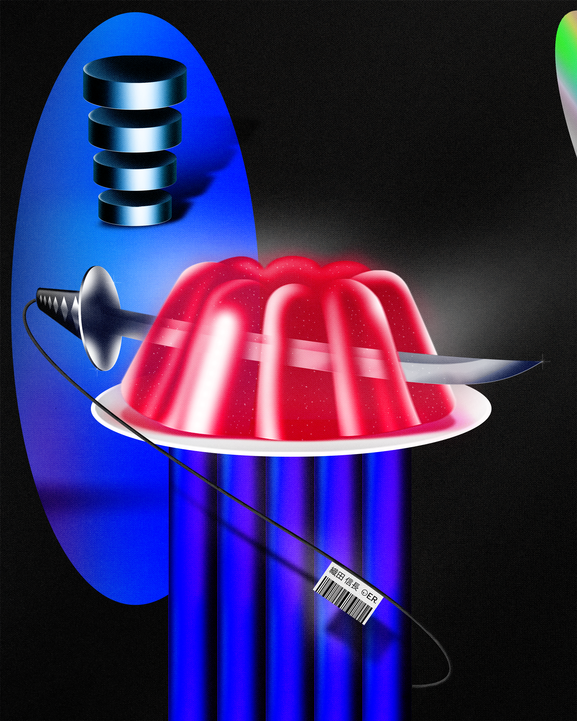 Katana in jello. ✶2021