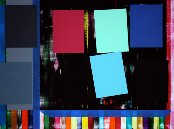 Untitled, acrylic on board 18"x24", 46x61cm 