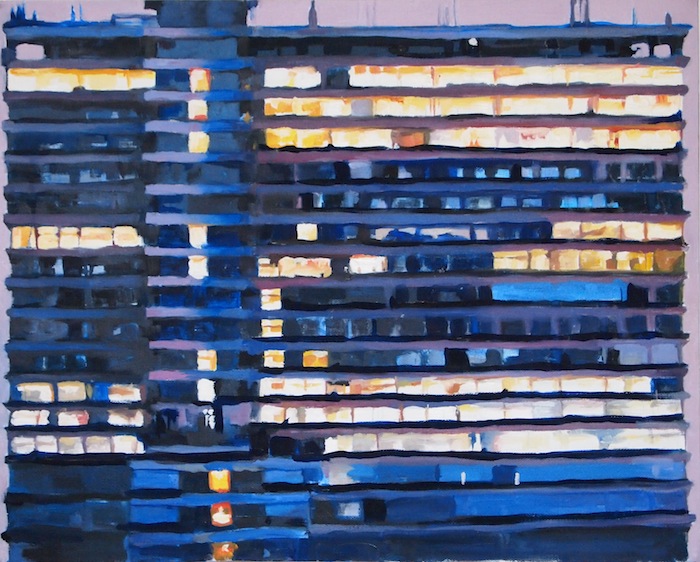 At four thirty - 50cm x 40cm - oil on canvas SOLD