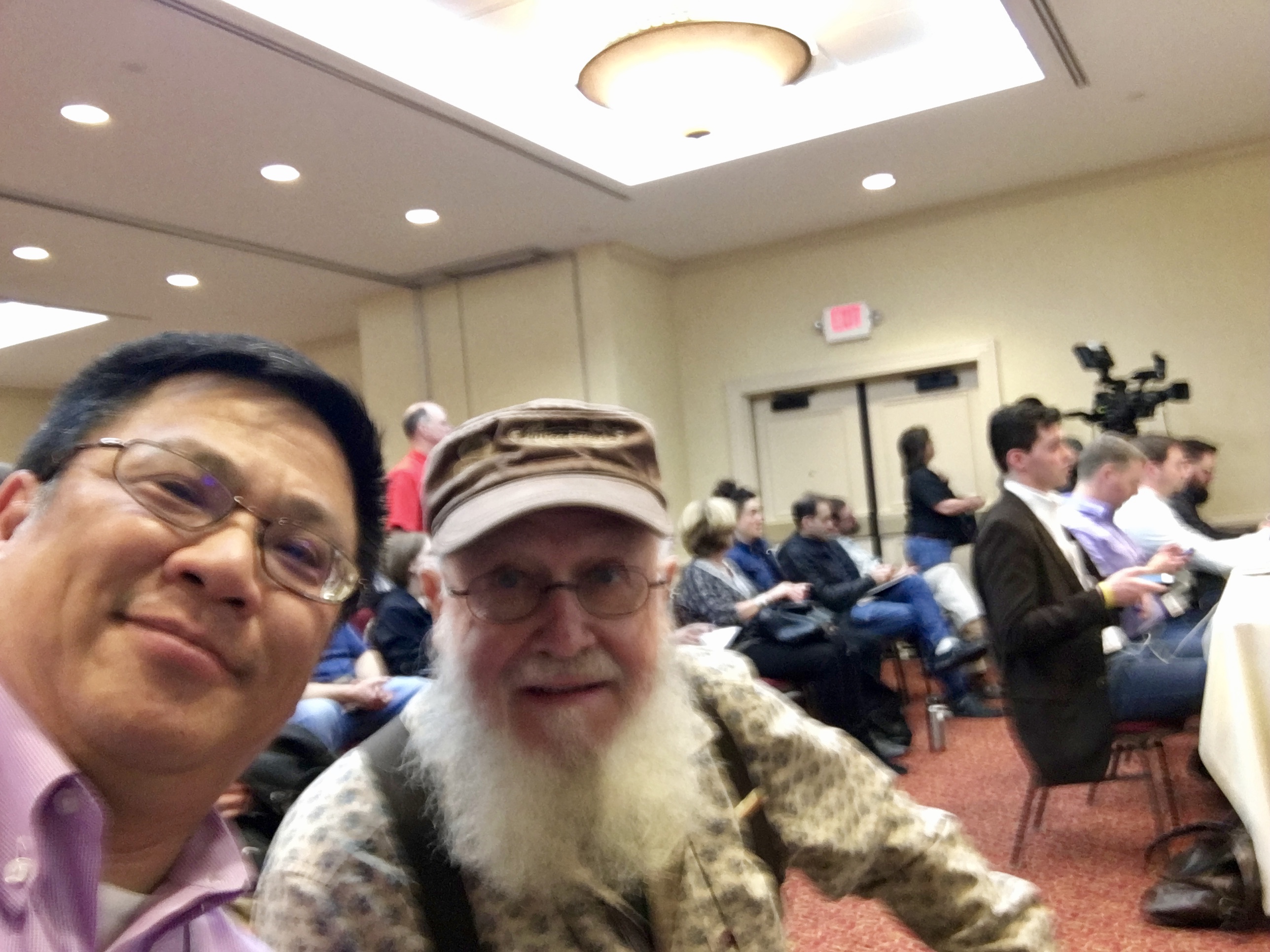 With Wood Hat's Gary Hinegardner