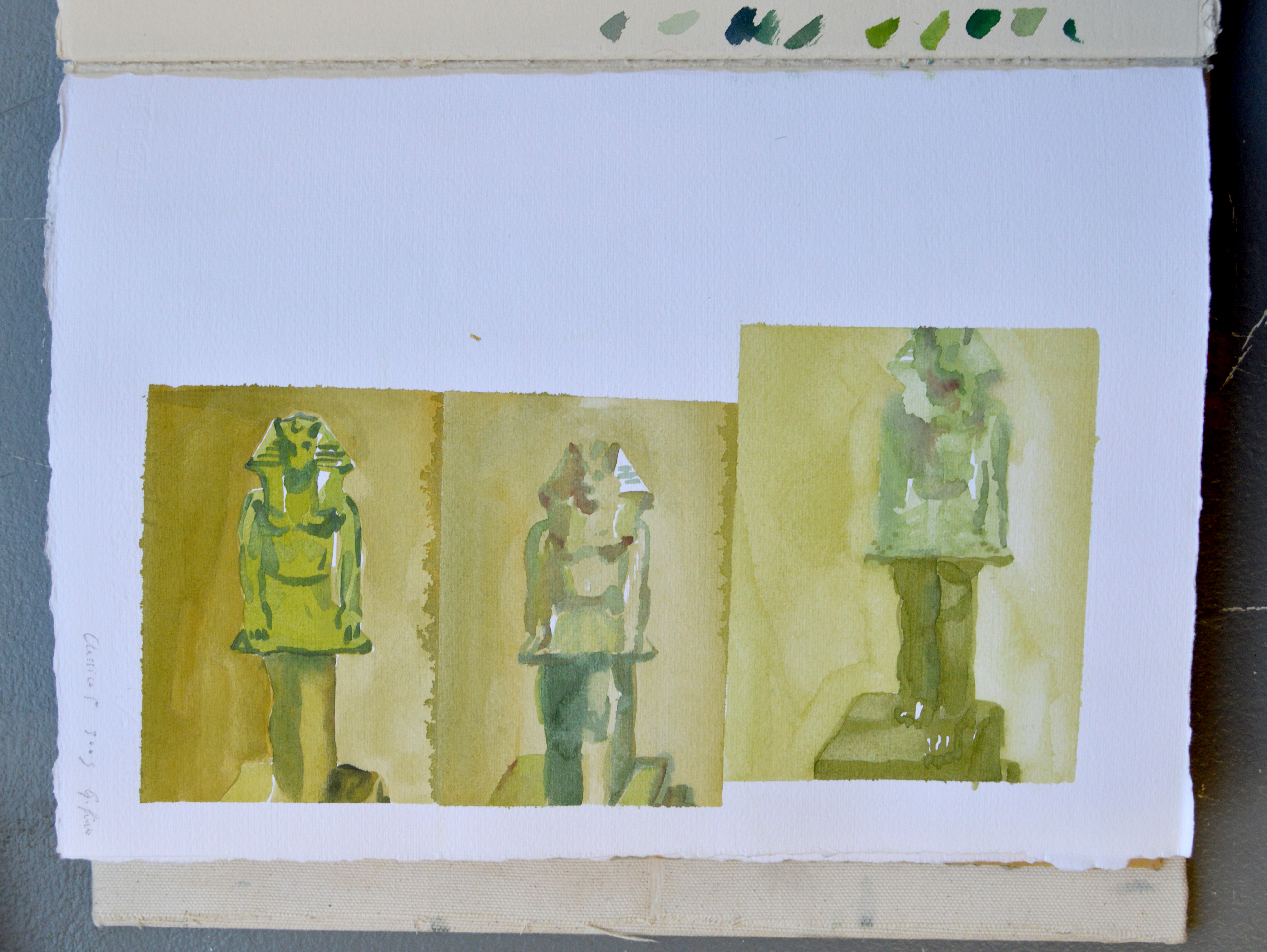 Untitled, 2020, watercolour on paper