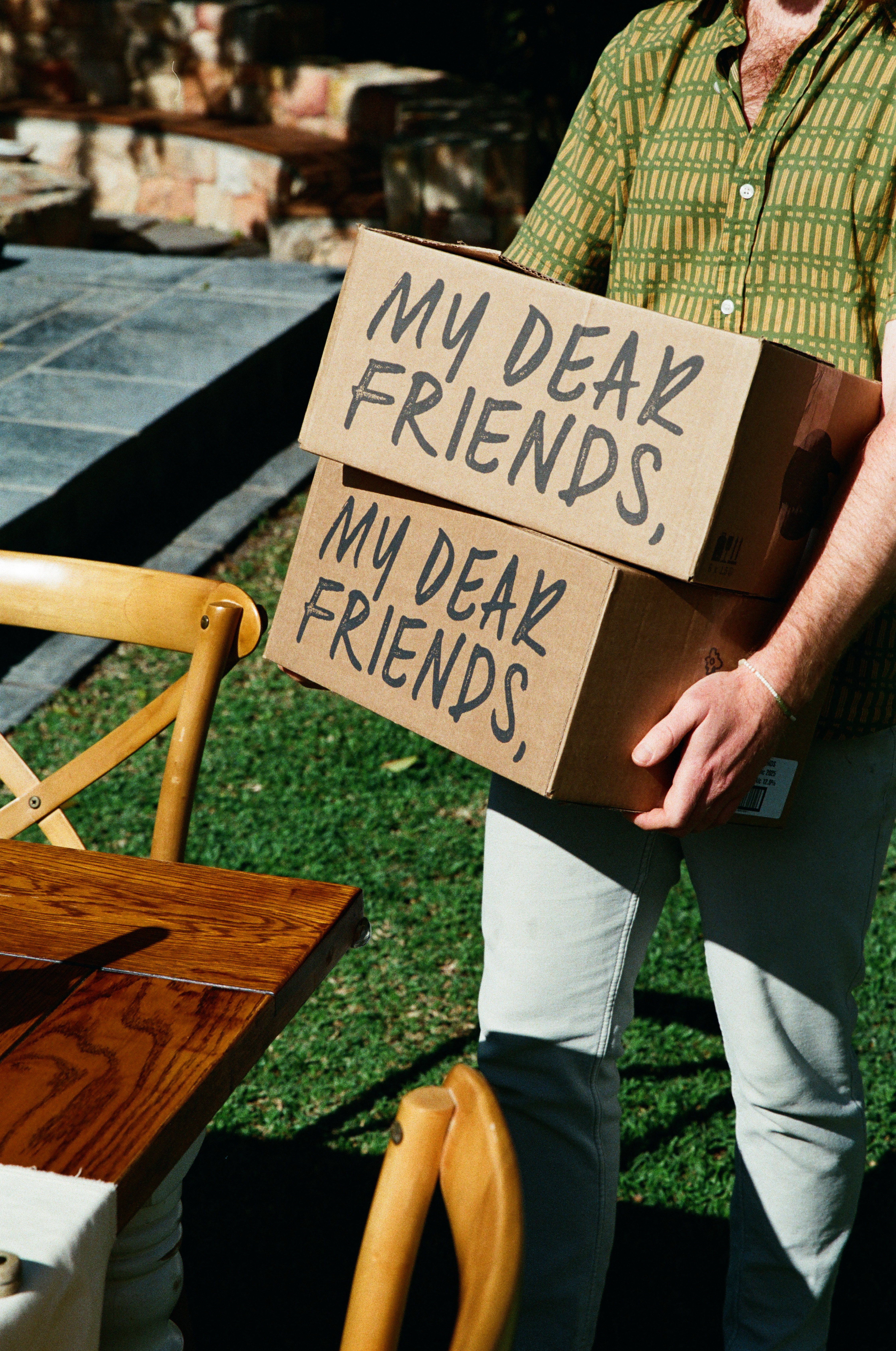 My Dear Friends, Wine