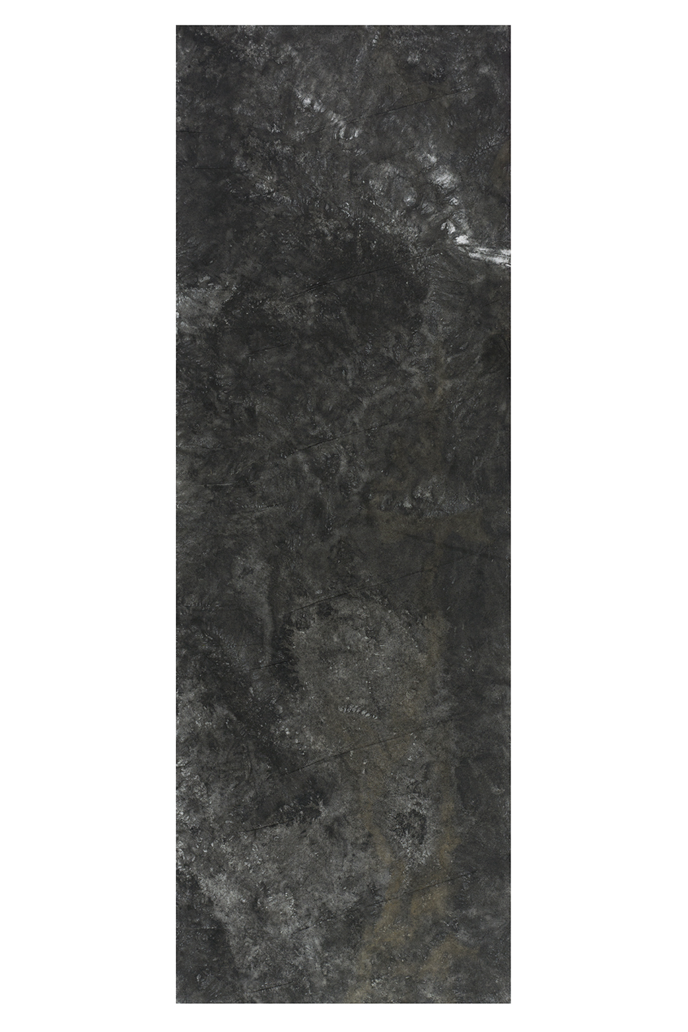 Sentier (III) (recto)encre de Chine et méthylcellulosesur toile, 200 x 71 cm, 2024