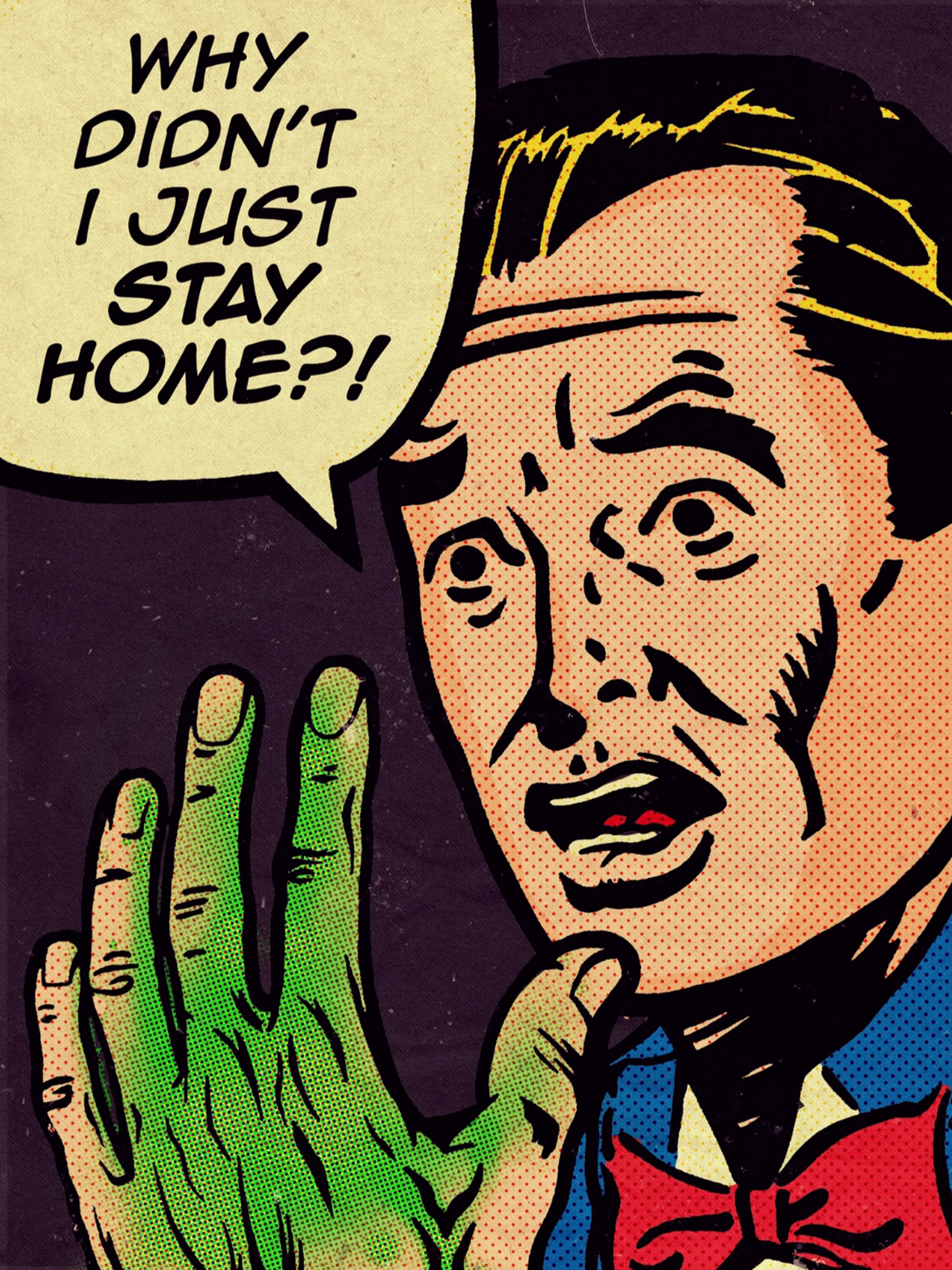 [No.48] "STAY HOME" — Made in quarantine