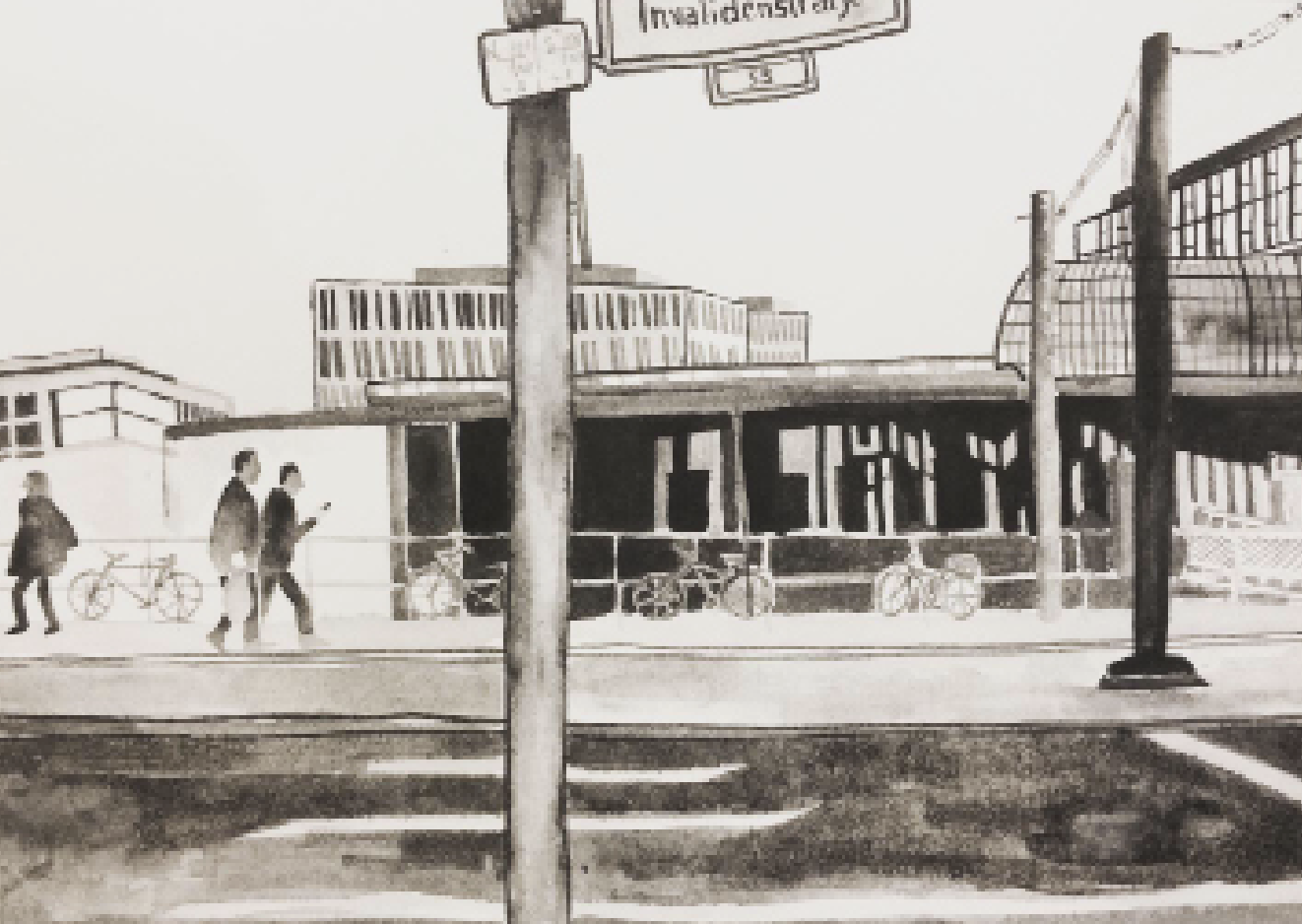 Berlin Hauptbahnhof, postcard A6