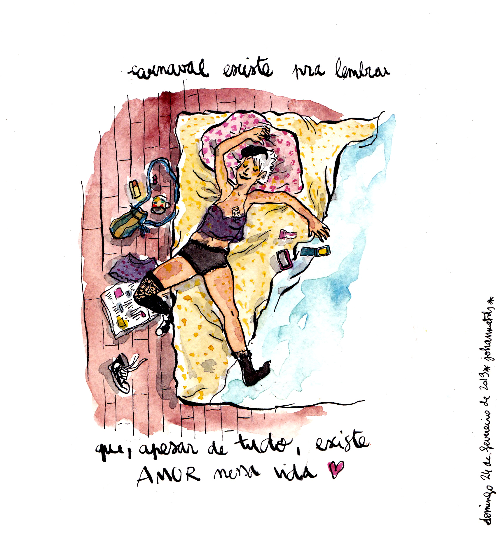 “Le carnaval est là pour nous rappeler que, malgré tout, l’Amour existe dans cette vie”