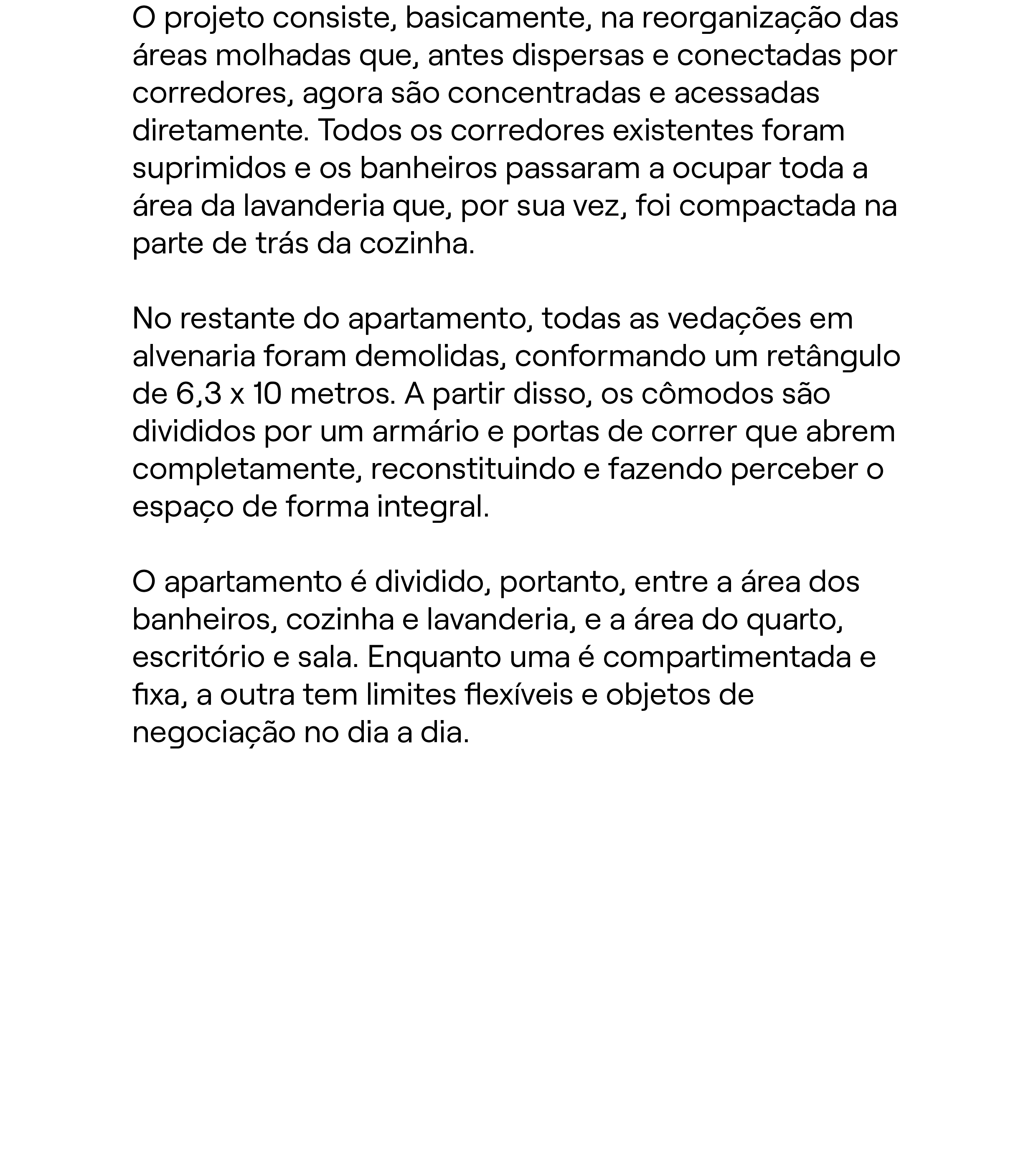 Apartamento III  São Paulo, Brasil, 2024.