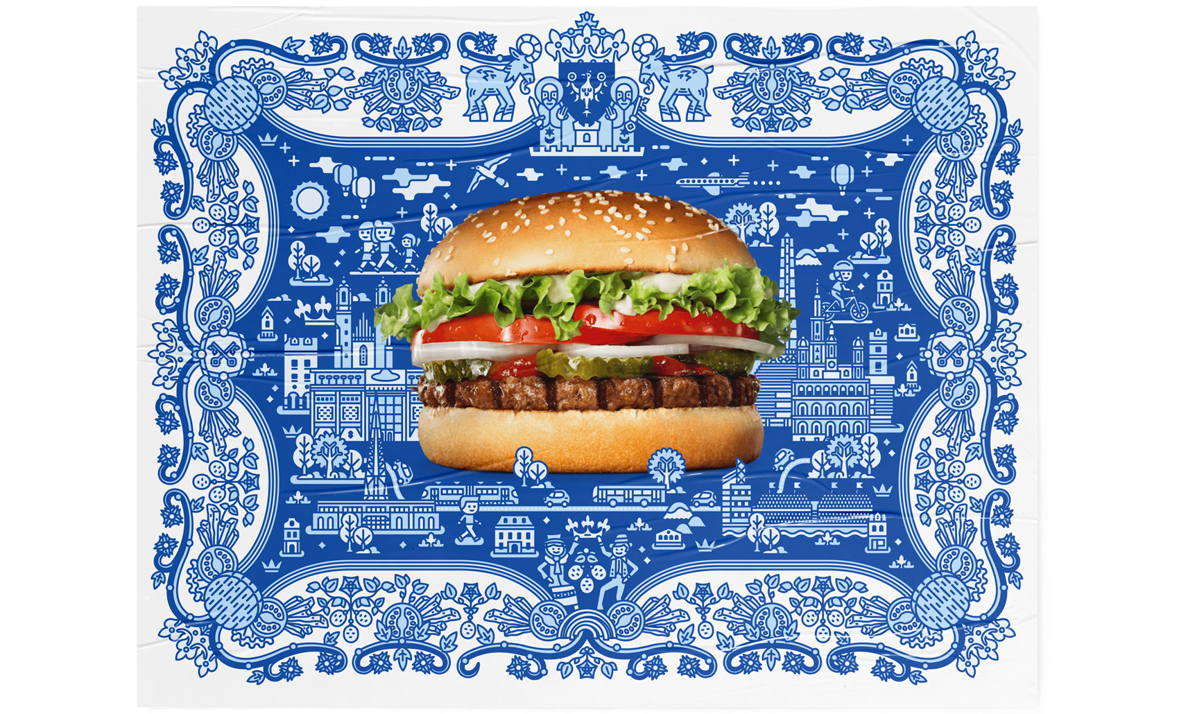 Illustration for Burger King