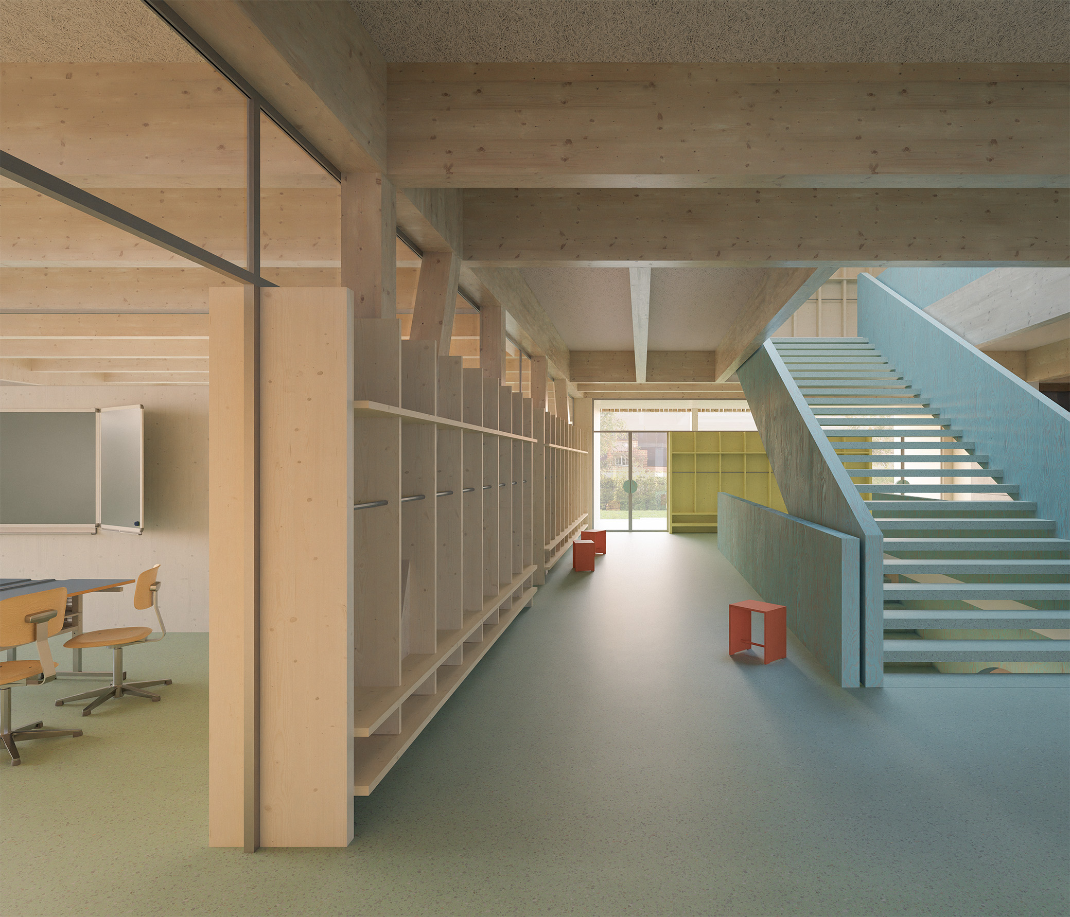 Schuldorf im Grünen, Stachen-Arbon / wettbewerb / Forrer Stieger Architekten