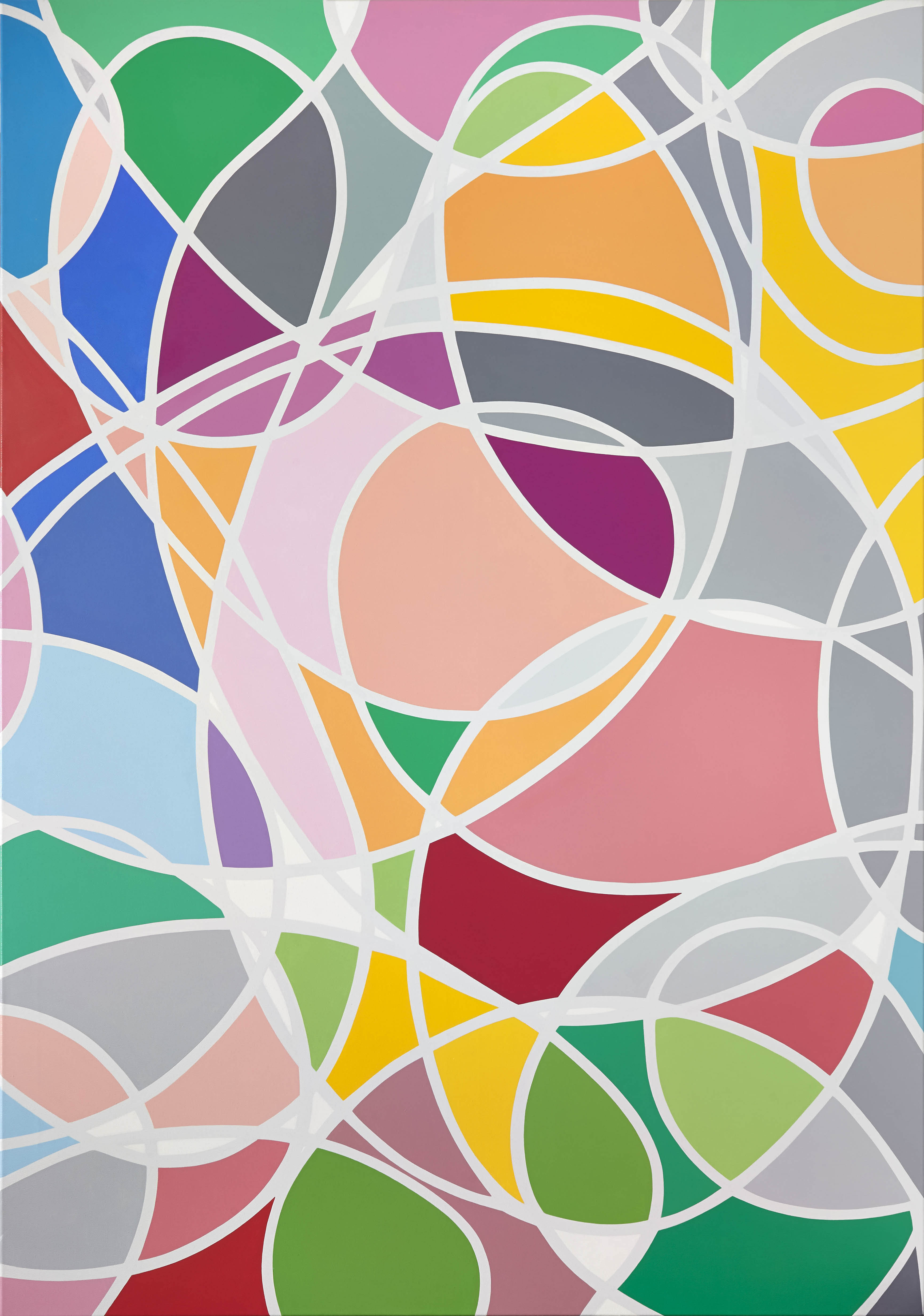 Untitled, 2013. Acrylic on canvas, 195 x 135 cm.