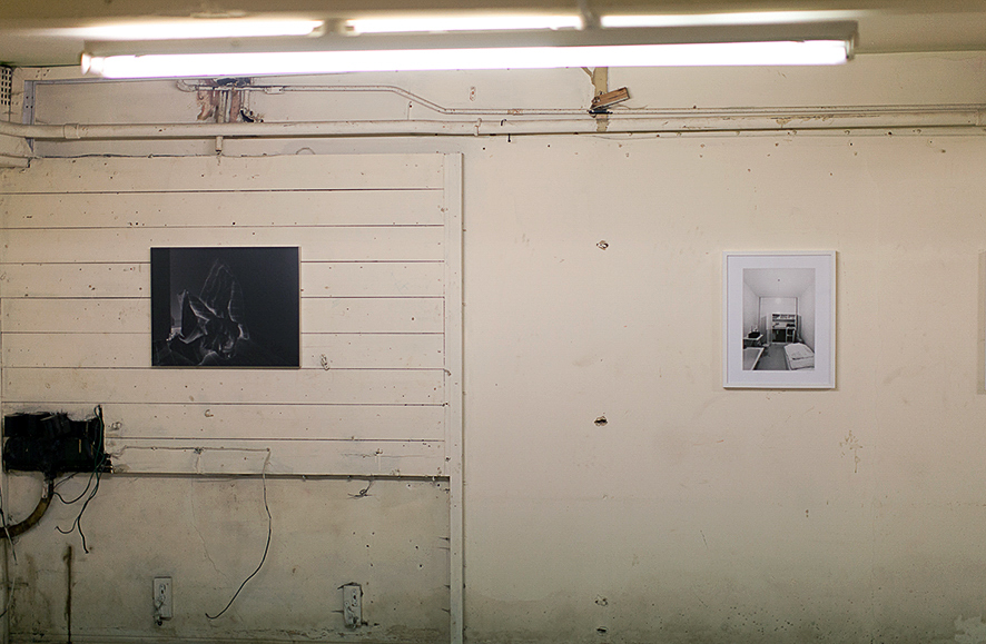  Installation of 'Convulsive Walls' Curated by Steffi Klenz (2013), Departure Lounge, George Street, Luton, UK