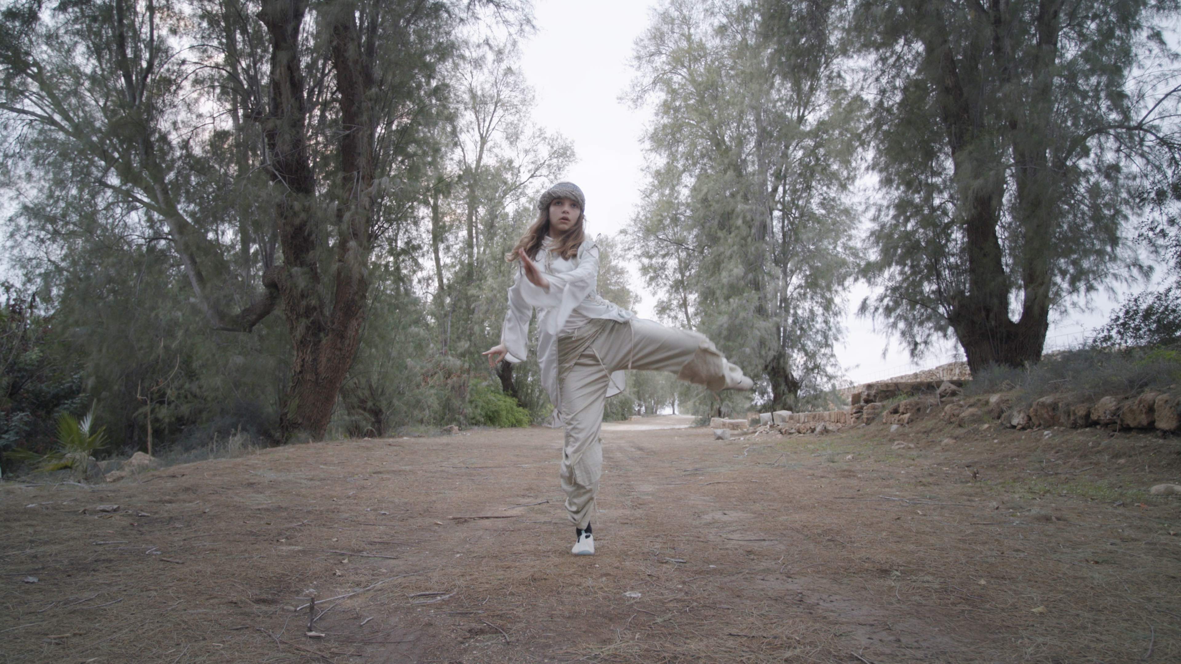 video still from Liminal Vision's Scent of Time (in progress/2022) - costume design by Dasha Golova