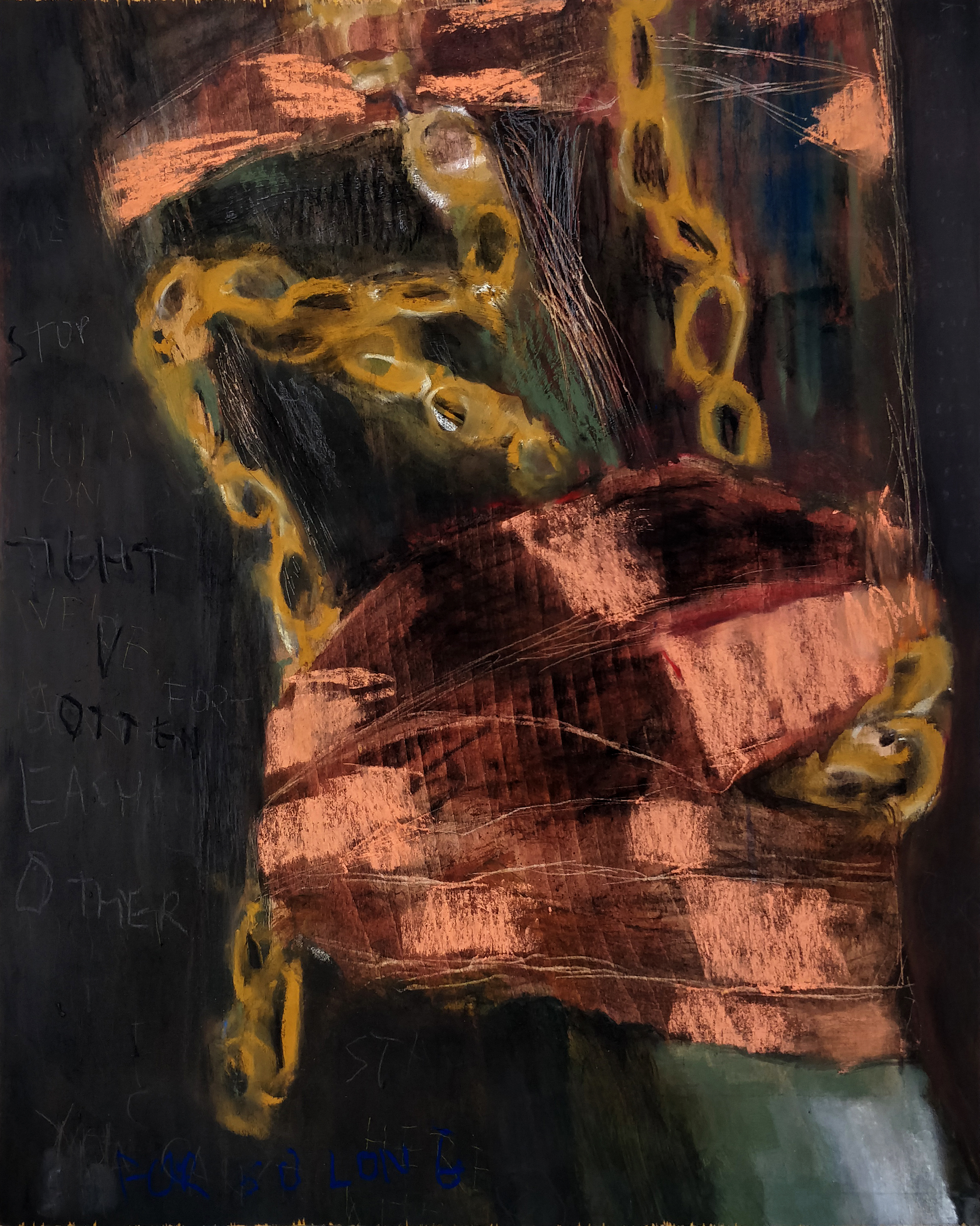 Locked, 42 x 52 cm, 2021