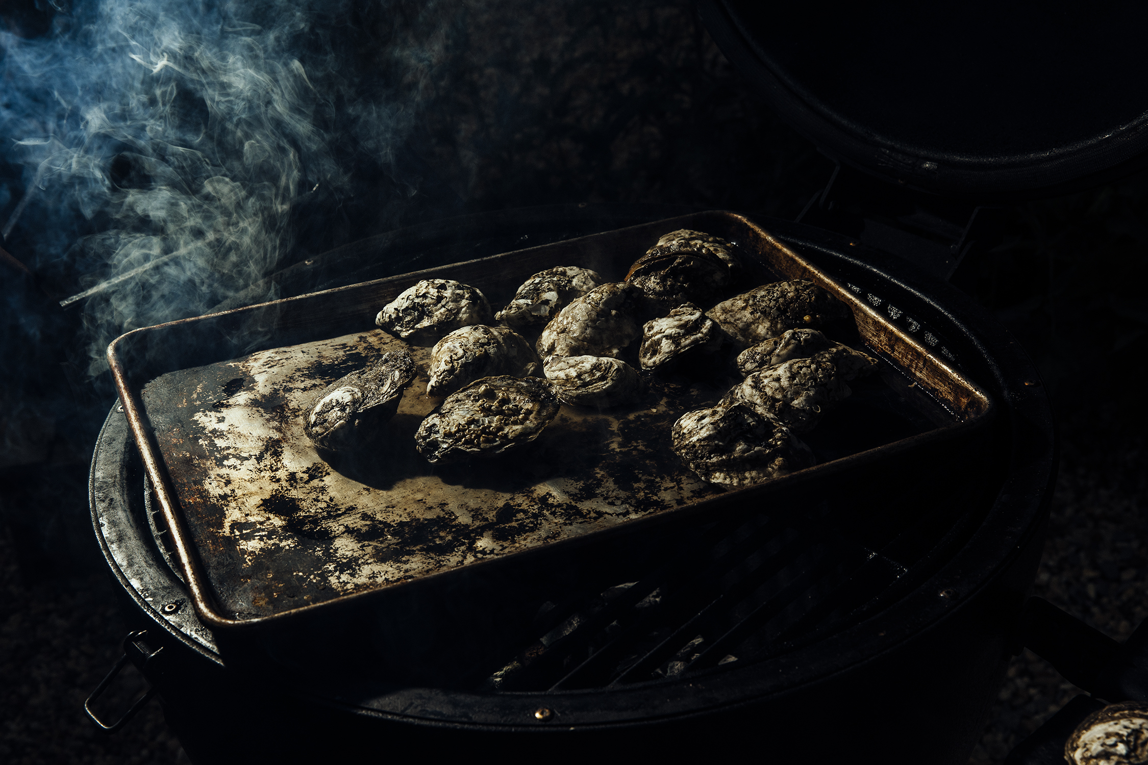 Chef Roscoe Hall's Steamed Oysters