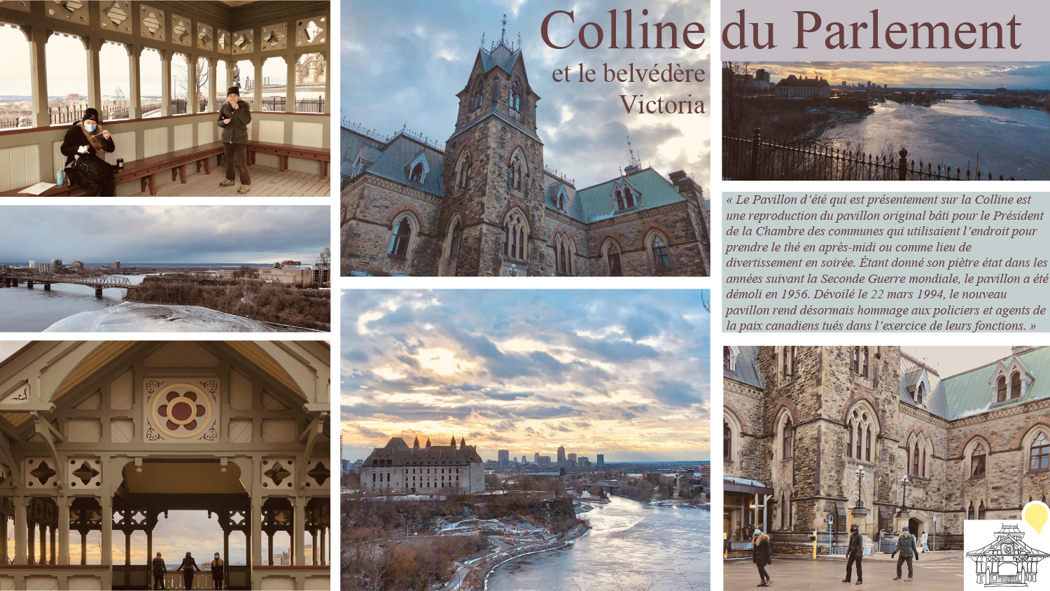 Colline du Parlement et le belvédère Victoria