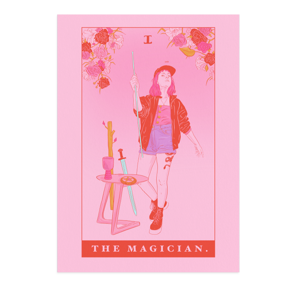 THE MAGICIAN ART PRINT $15