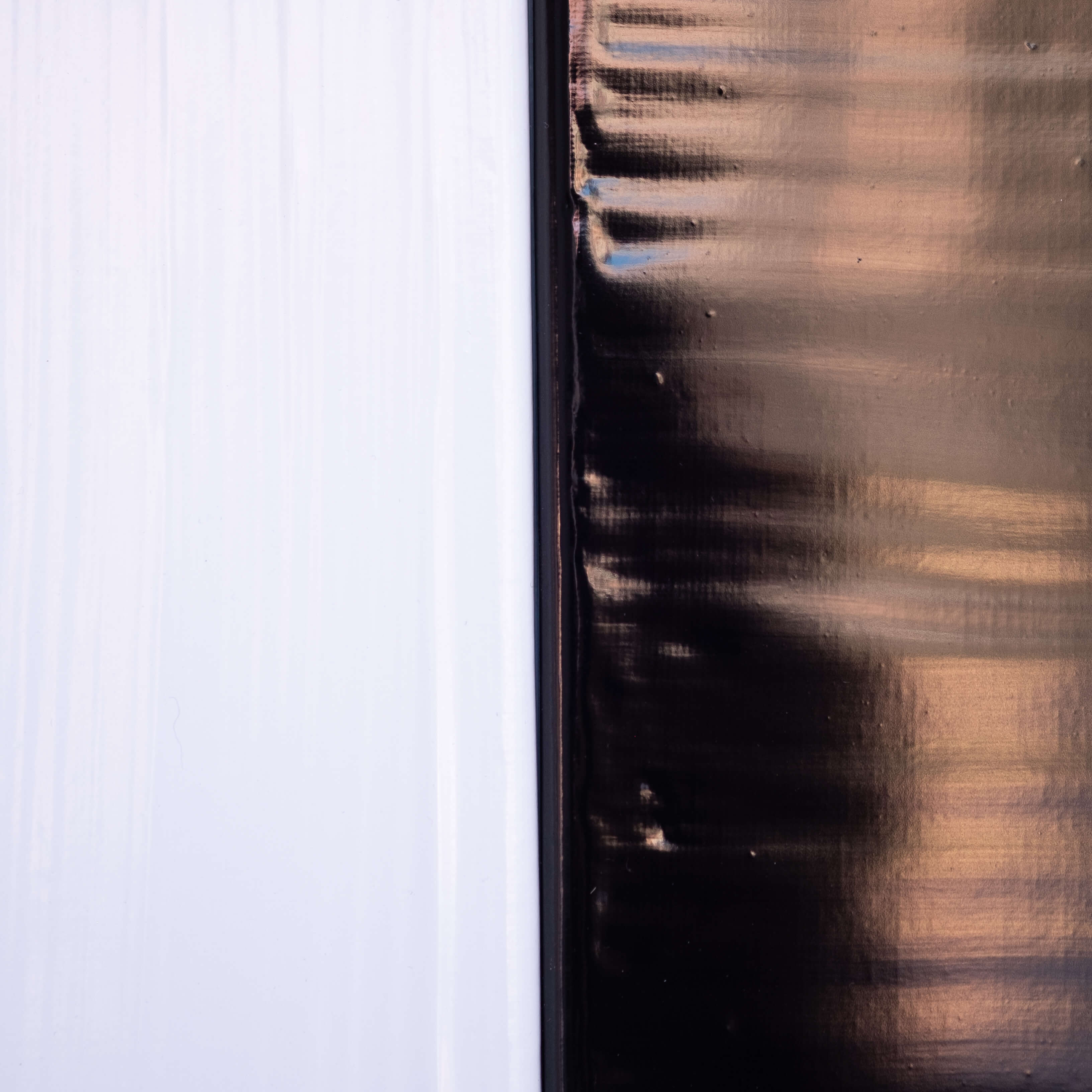 As Seen on TV (White/Black), 2020 (detail)