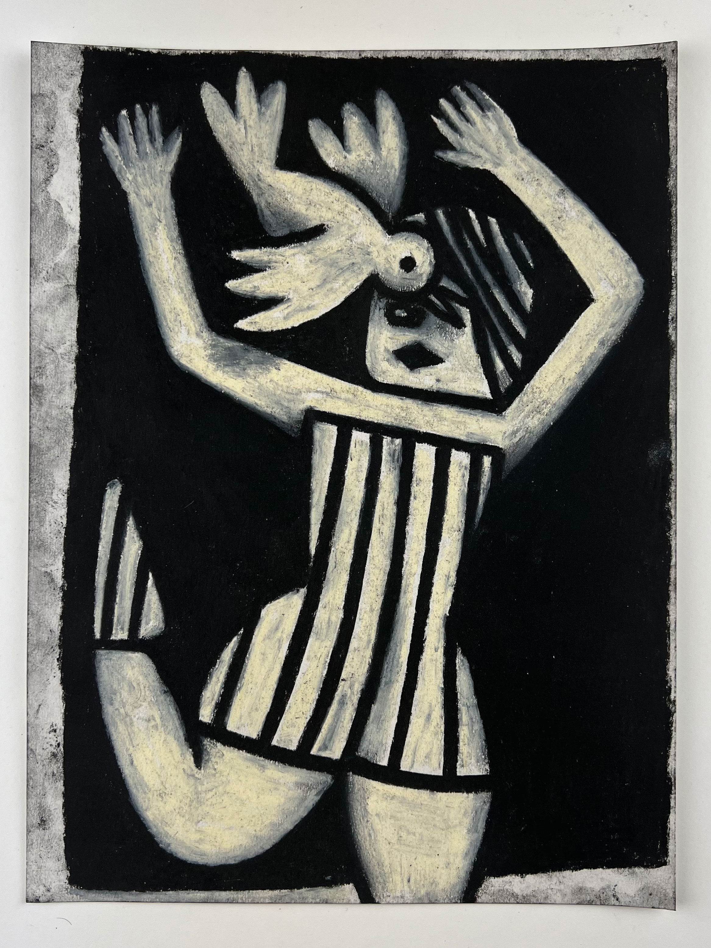 SOFT PASTEL & CHARCOAL ON PAPER12x9 IN // 2022SOLD