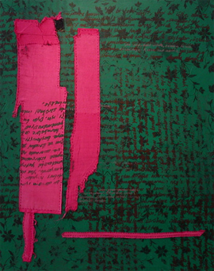 Untitled, 70 &times; 50cm, Mixed media. 2005