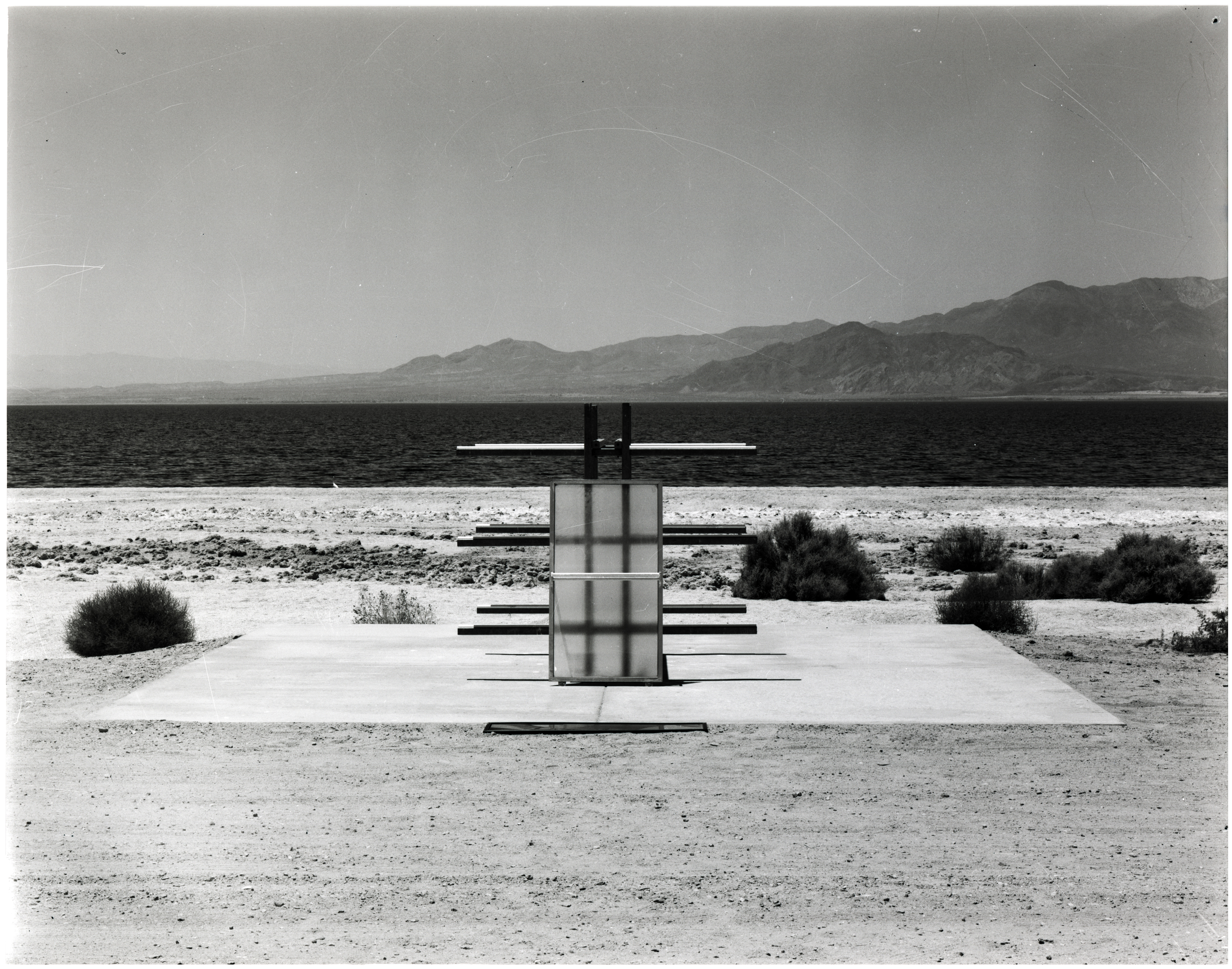 A Seawater Swimming Pool, 20144x5 black and white negative film78.694 x 61.778 in.199.88 x 156.92 cm