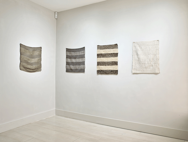 Installation View A Coin in Nine Hands - Part 7: Standard Incomparable, Helen Mirra Photo: Stephen White