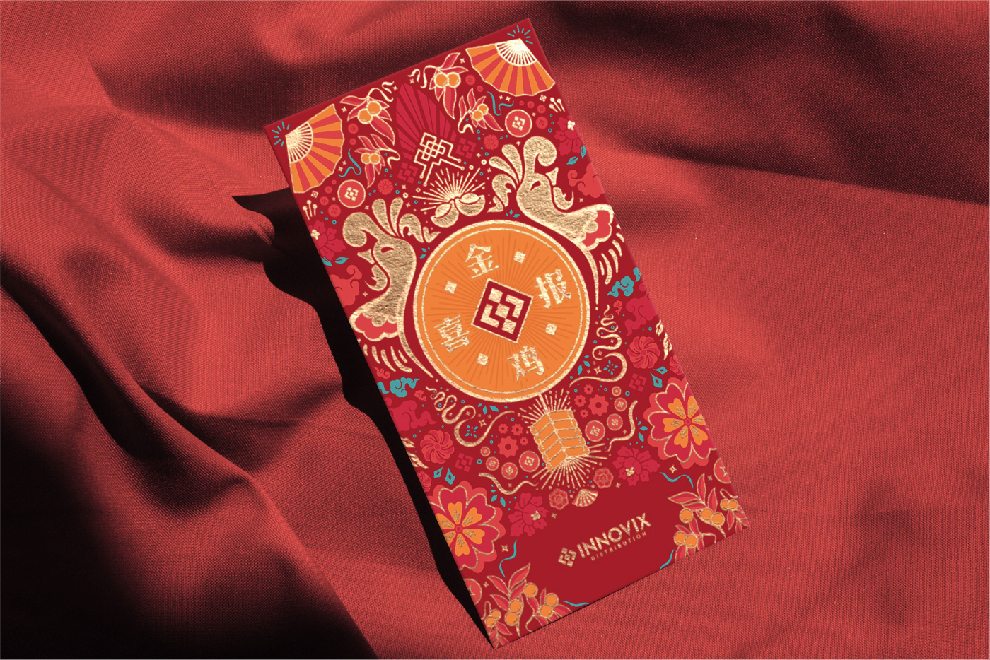 Contemporary Red Packet Design