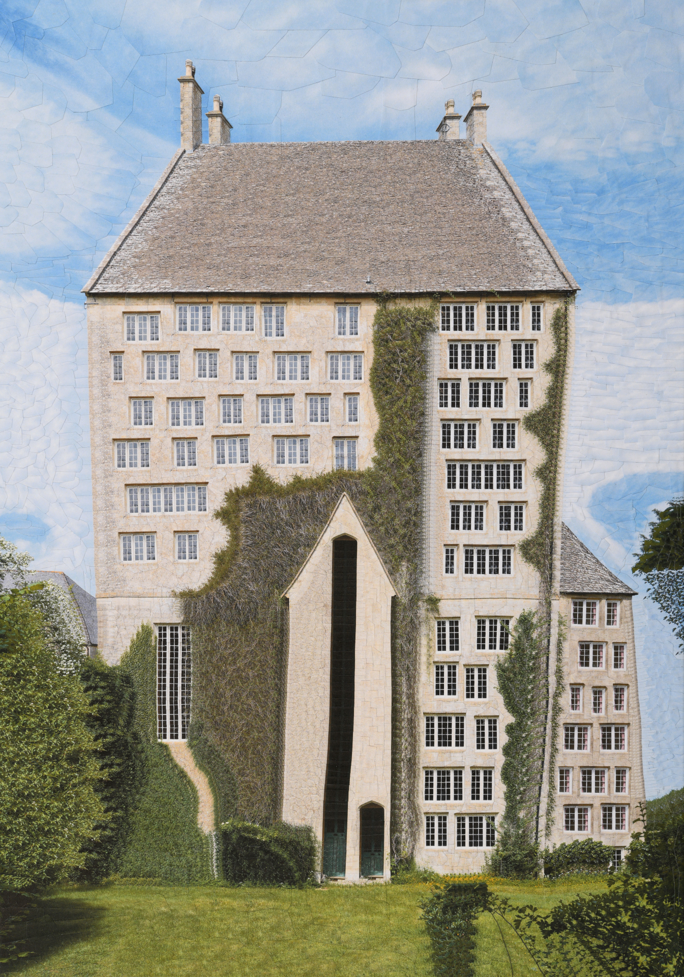 Mill House, 2024, 11.6 x 16.5 inches