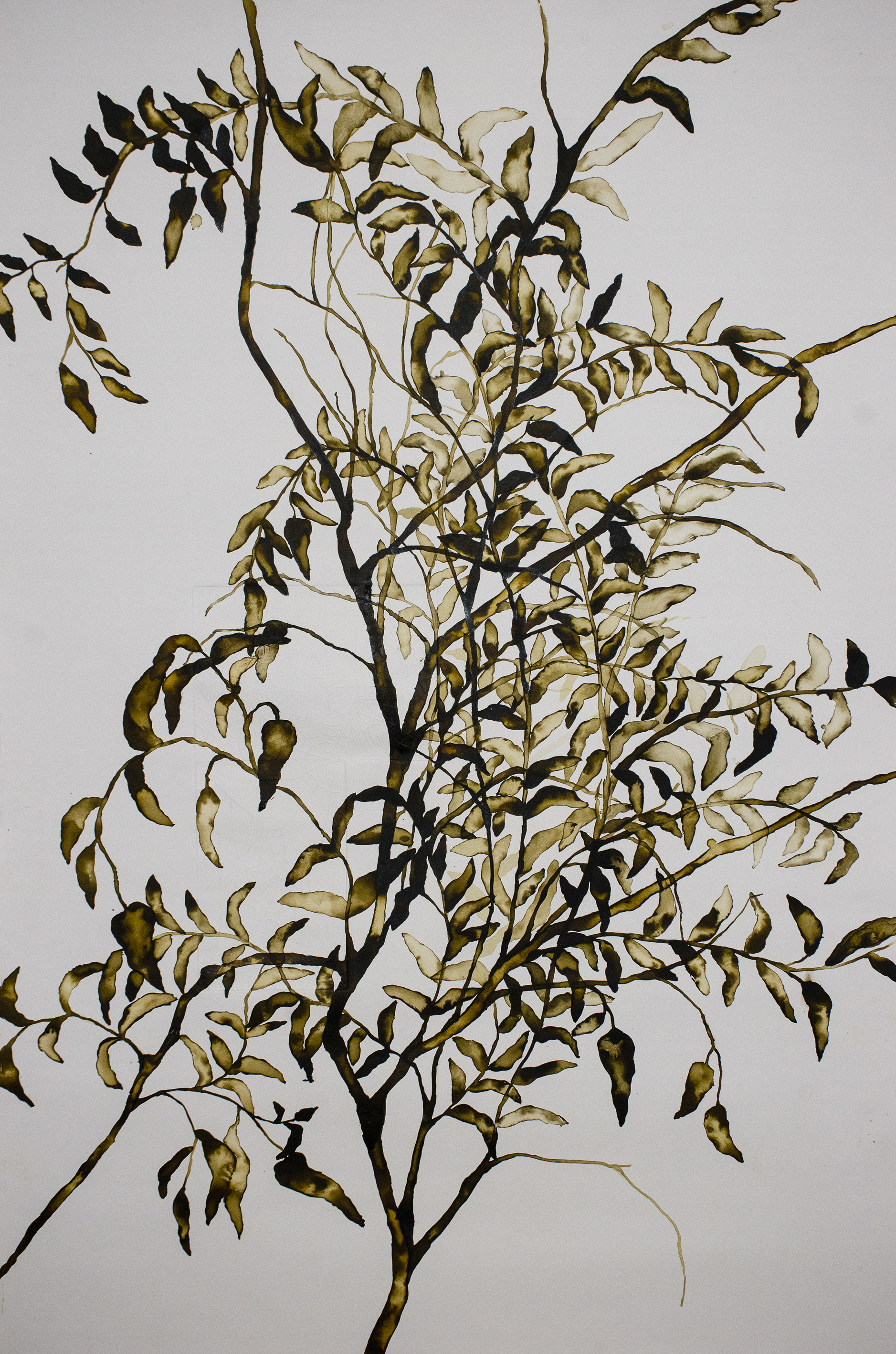 Untitled, 2020, Ink and embossing print on Arches paper, 110x80 cm