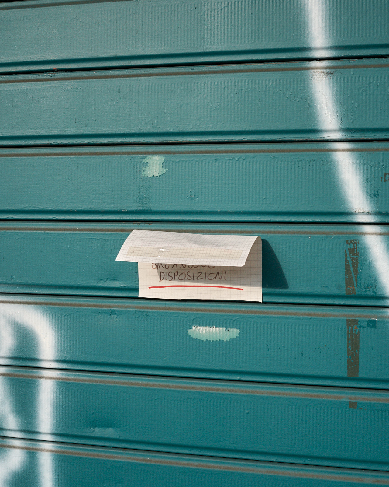 Until Further Notice, Milano, March 2020