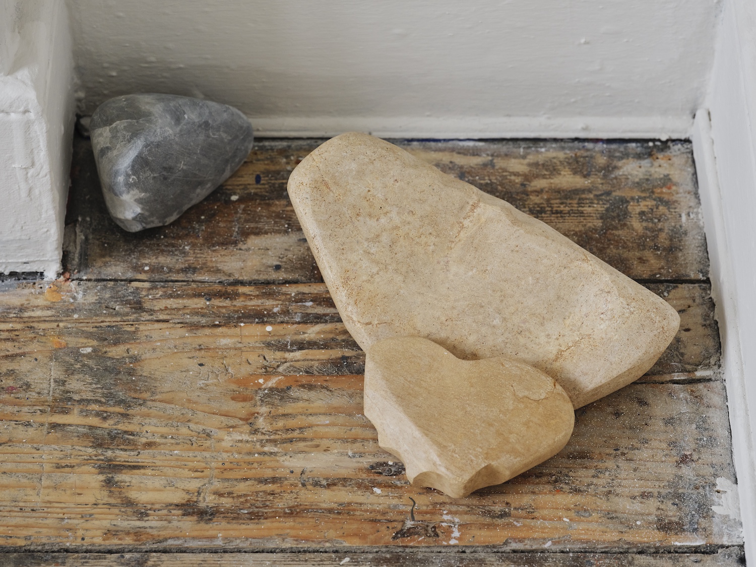 Marie Farrington, [x] Figures for Lifting, 2025. Photo: Ros Kavanagh, courtesy of The Dock.