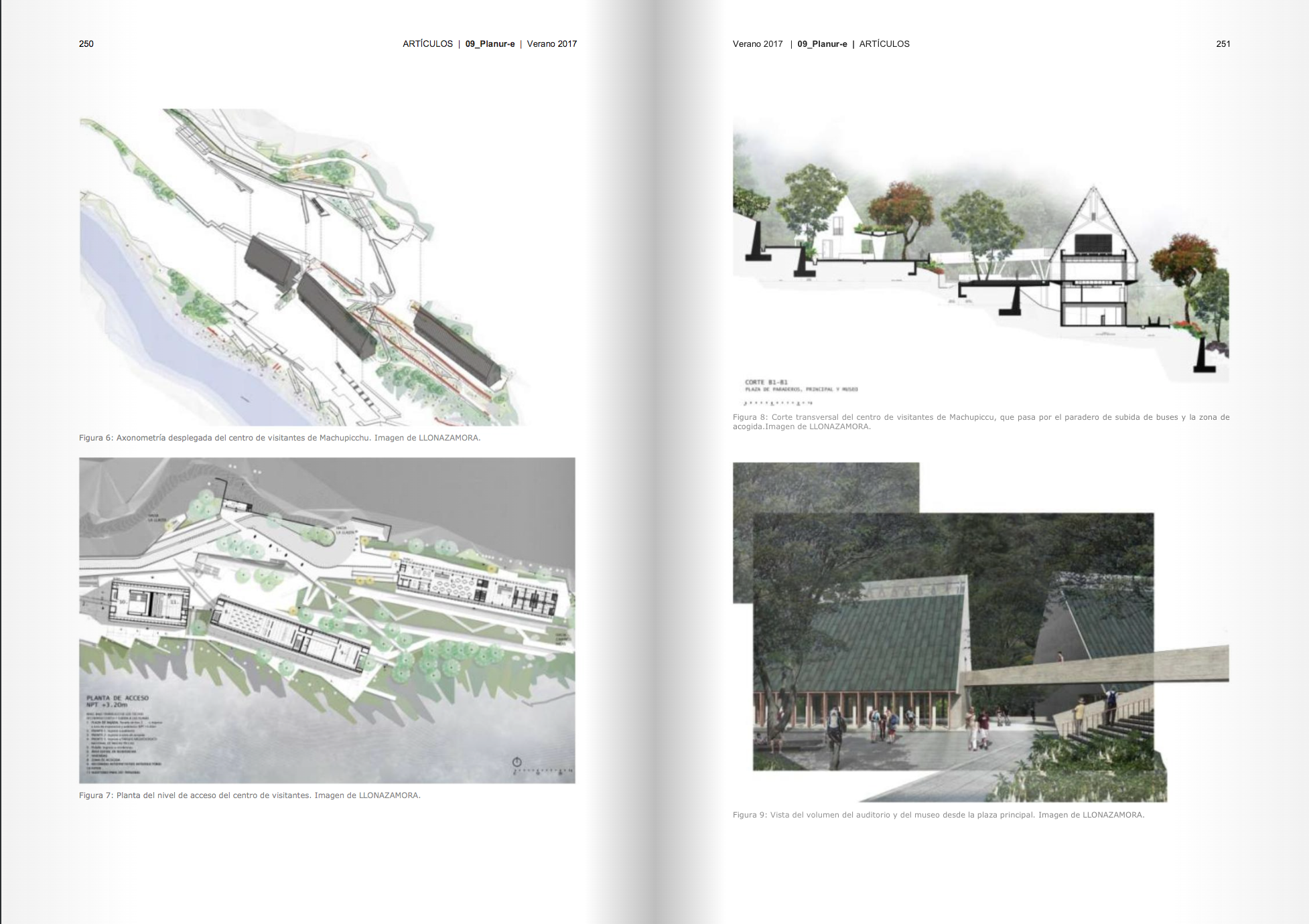 Machu Picchu, Planur-e