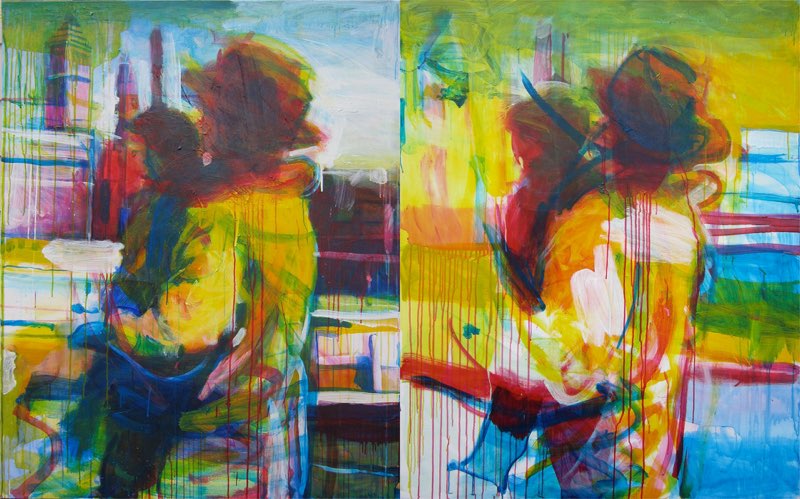 Primary  (2015 - )acrylic/canvas  96x60”