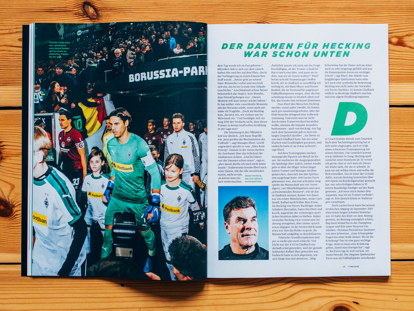 11Freunde #207 / Gladbachs Neustart Titelstory / Januar 2019