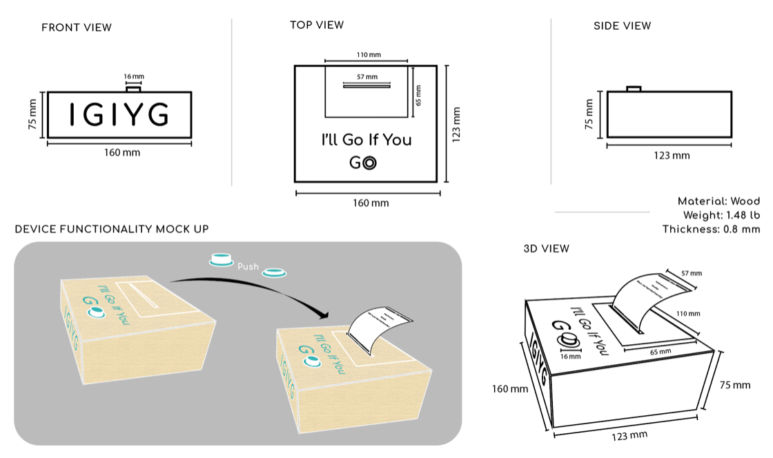 Refined Engineering Drawings for Final Prototype