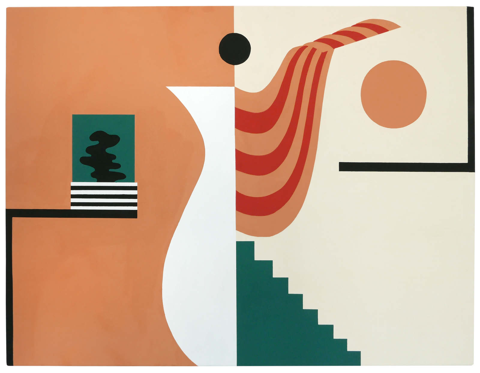 Peach Gravy 40" x 30" (2018)