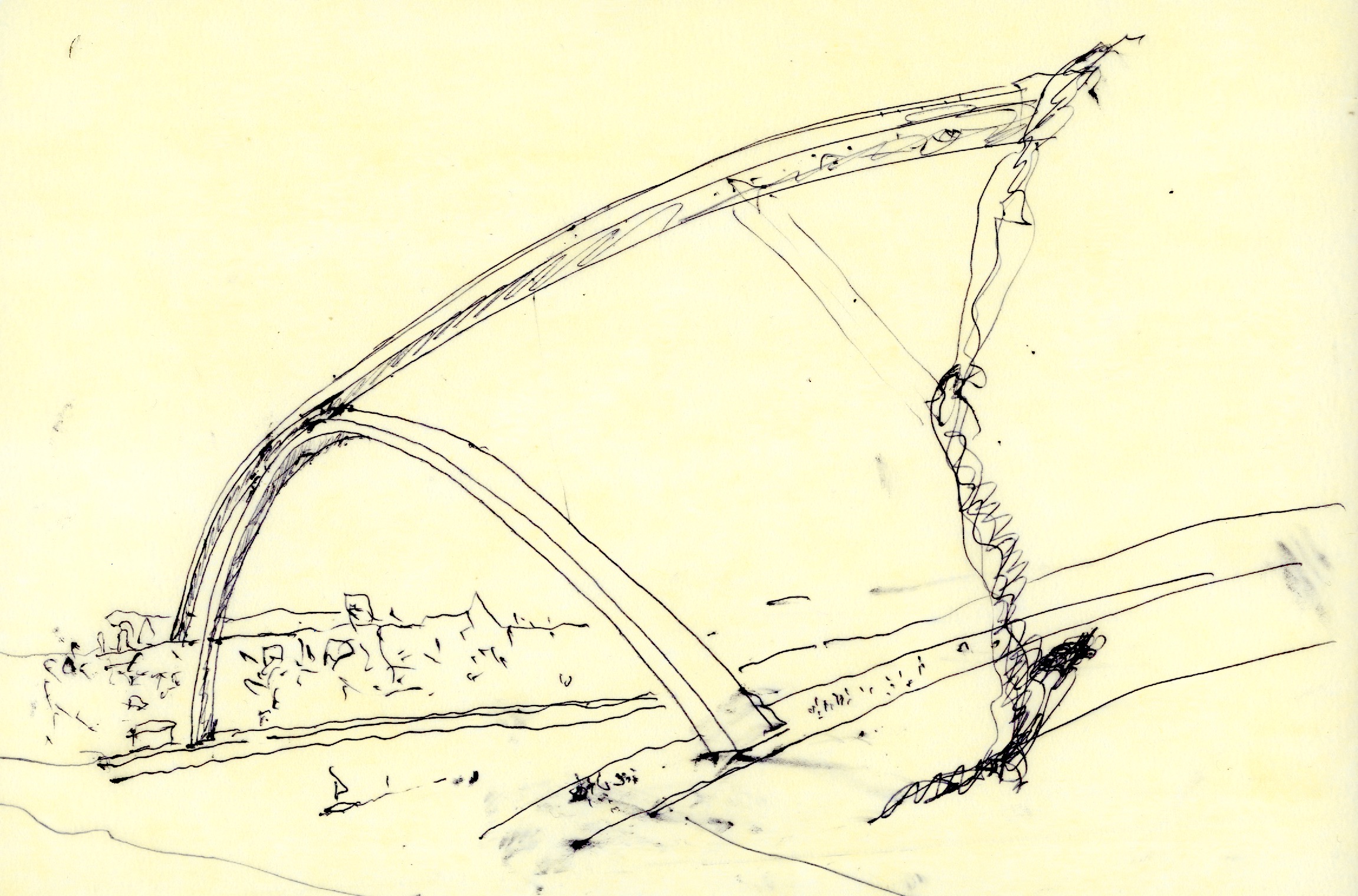 douro river metro bridge