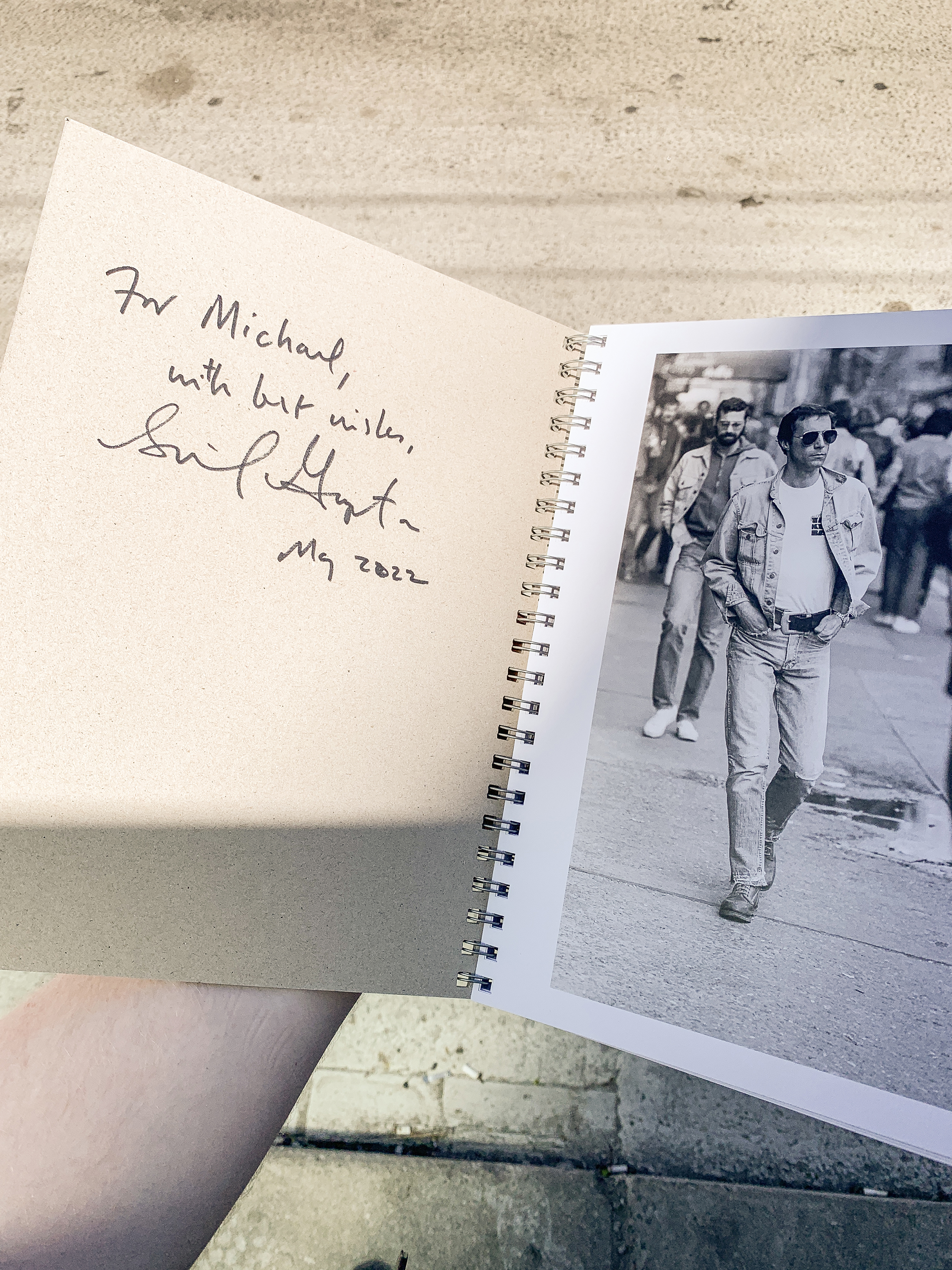 Christopher Street Book Signed by Sunil Gupta