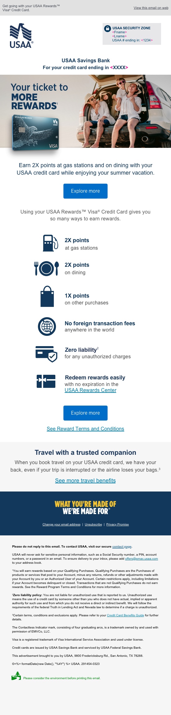 Visa - Rewards