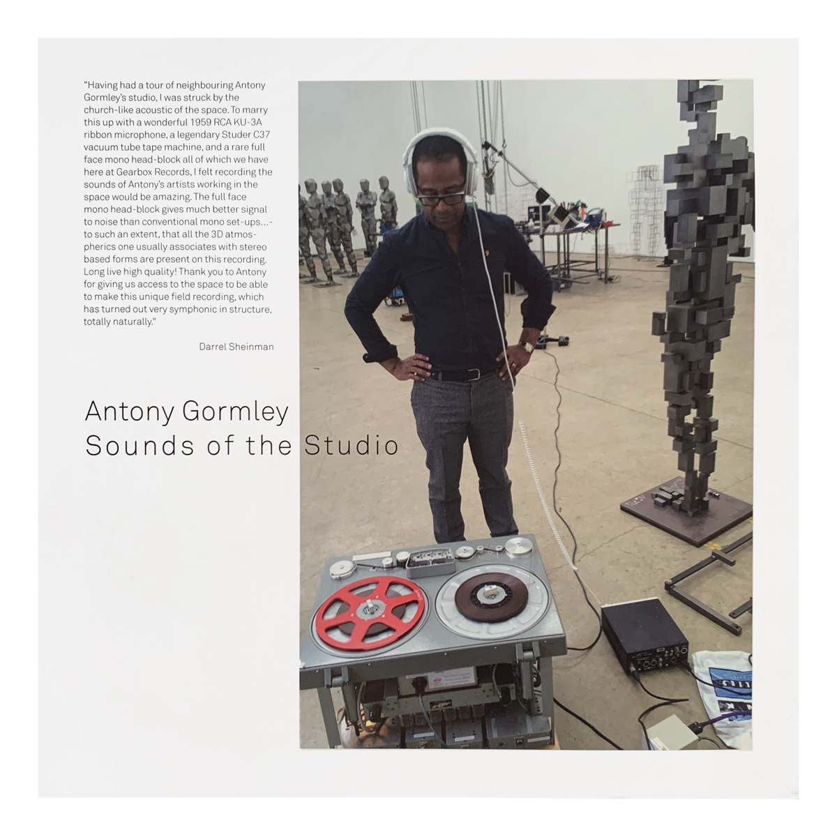 Gearbox Records GB1544 Antony Gormley - Sounds of the Studio