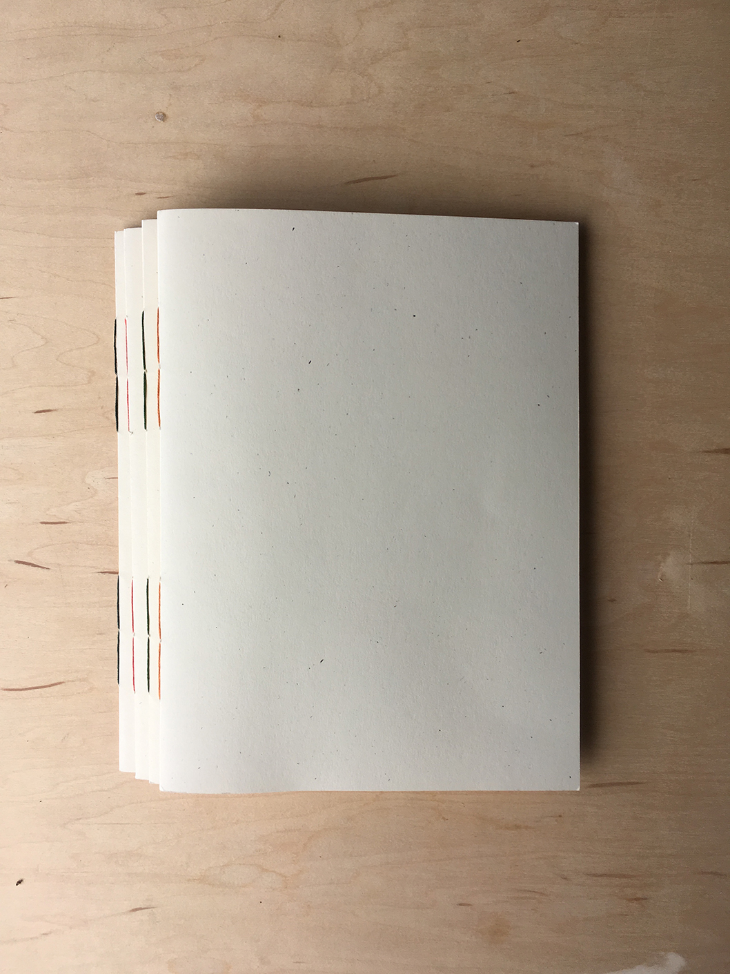 Untitled books, 2017, screen print on vellum, 9.5 x 7 in. 10 p.