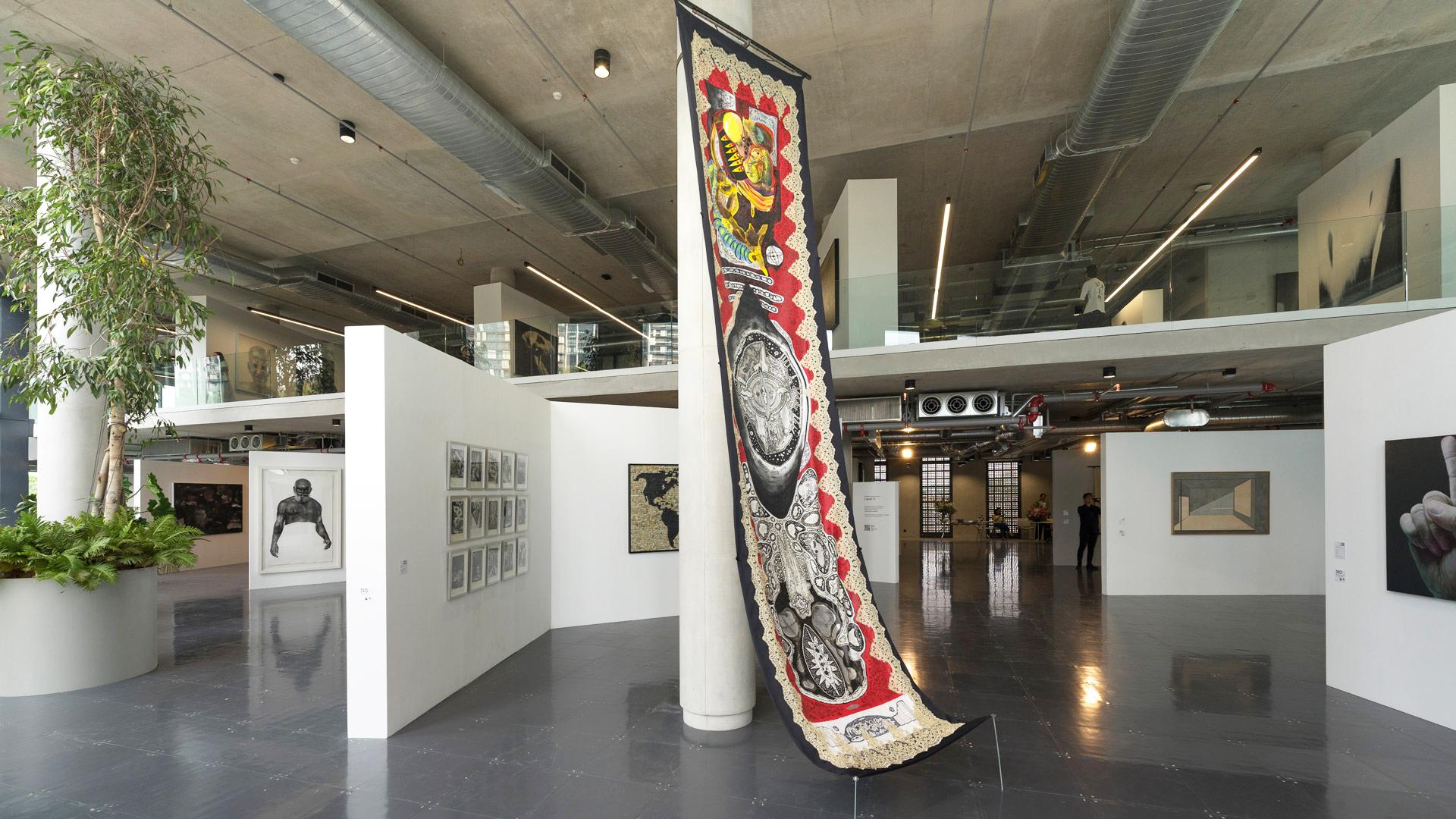 NOT JUST IN BLACK AND WHITE. Works from the Steve Wong Art Collection. GDP Campus. Malaysia.