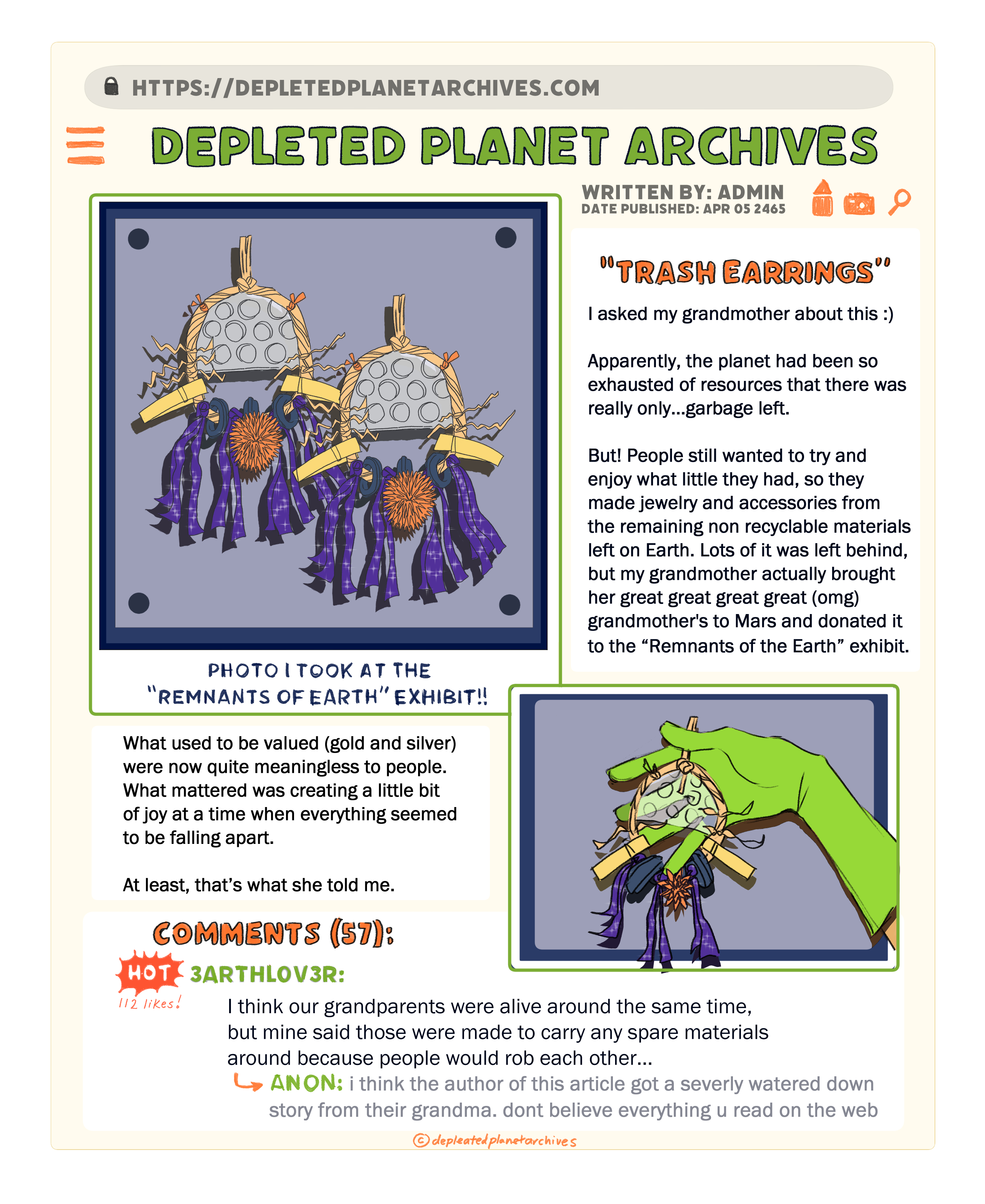 Depleted Planet Archives, 2021.