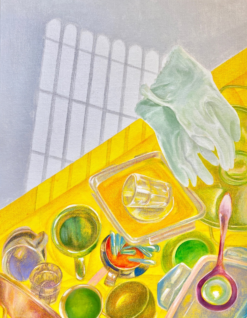 Unwashed Dishes, 2020