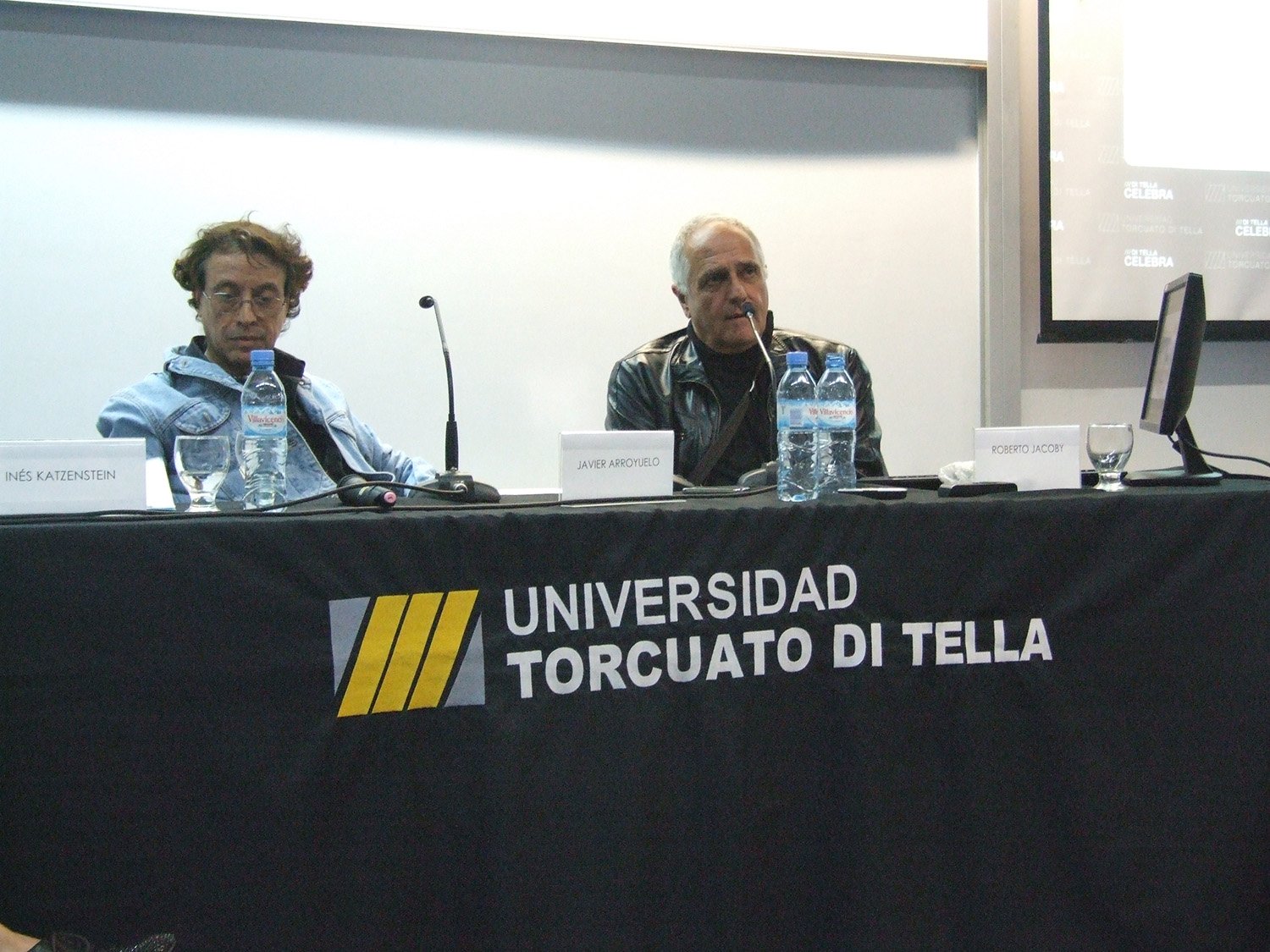 Javier Arroyuelo y Roberto Jacoby