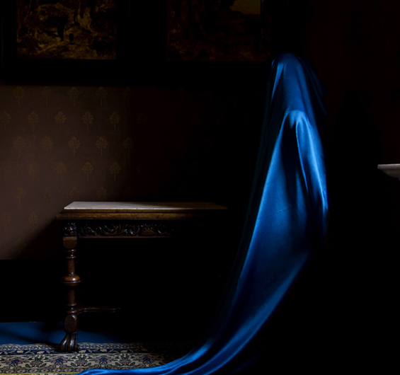 Blue Veil, 56 × 60cm. 2011