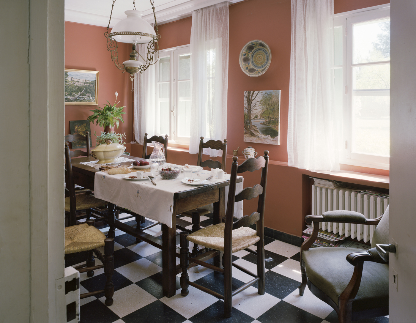 Salle à manger - rez-de-chaussée (été)