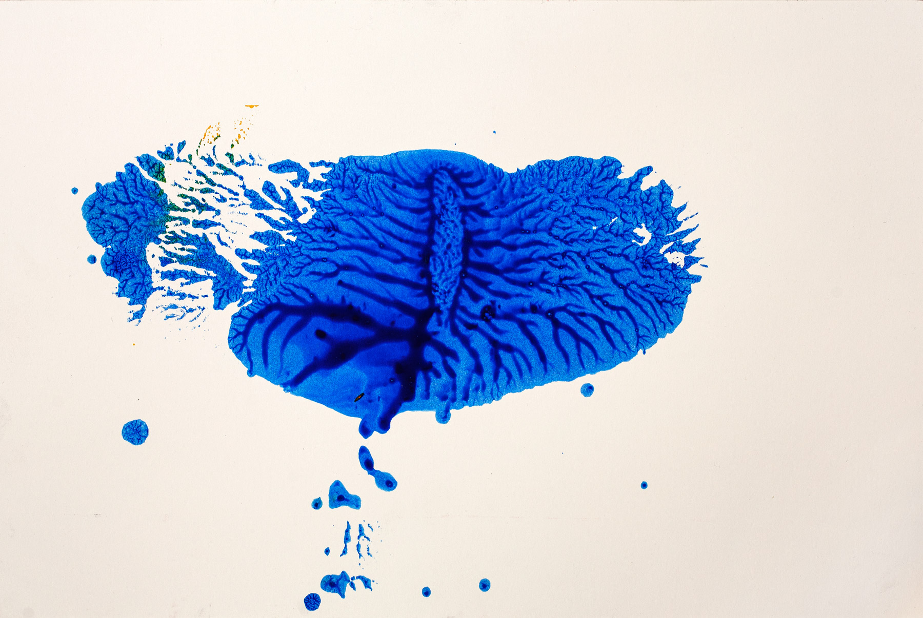 o.T.Acryl auf Kartonca. 26 x 38 cm