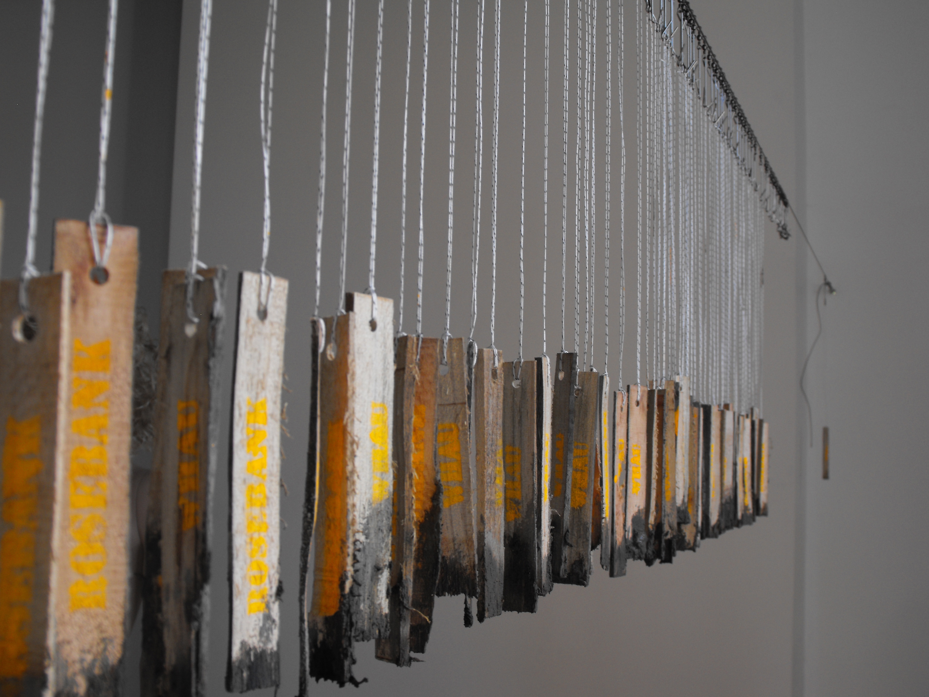 Hanging Sticks. Julieanna Preston